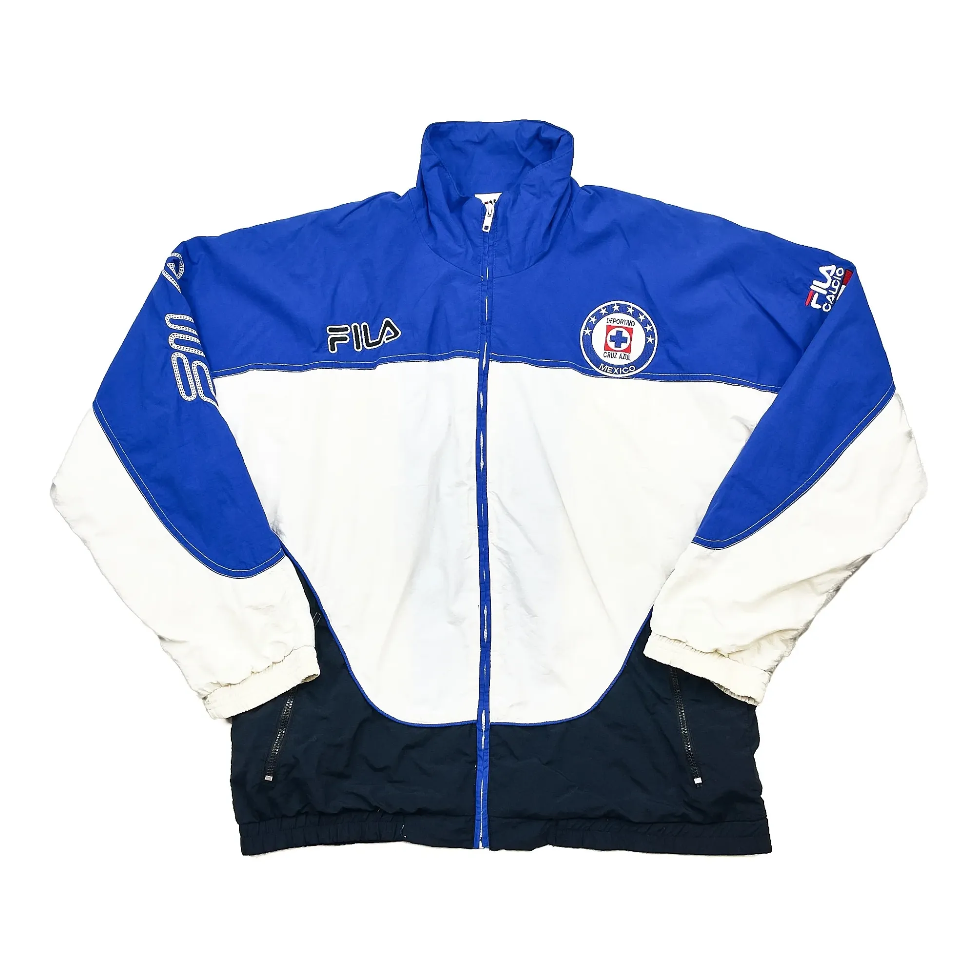 1998/99 Cruz Azul Track Jacket (S) Fila | Cult Kits