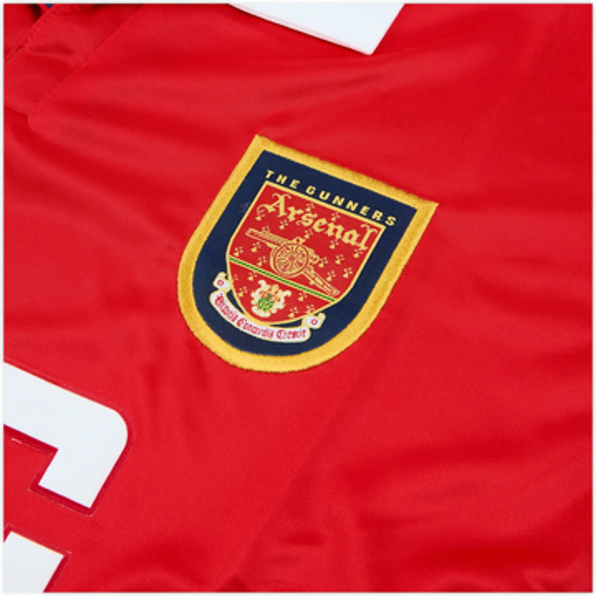 1998-99 Arsenal Player Issue Home L/S Shirt (XL)