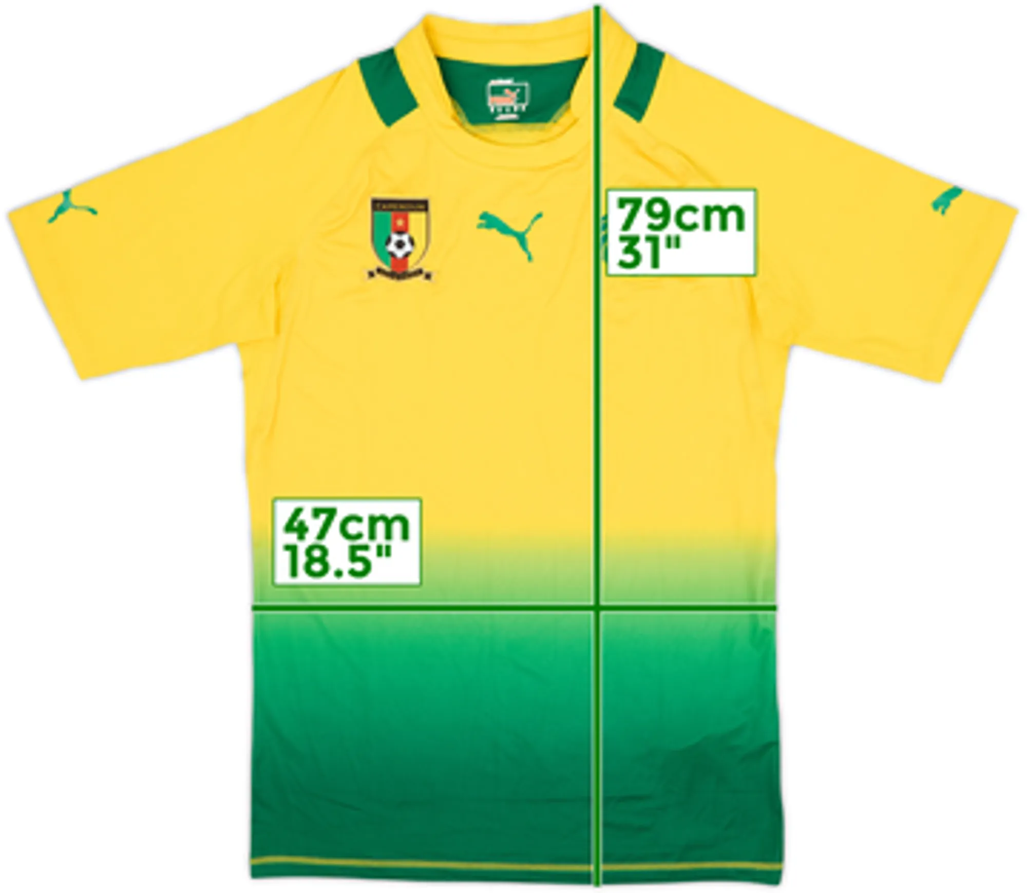 2012-14 Cameroon Away Shirt - 8/10 - (XL)
