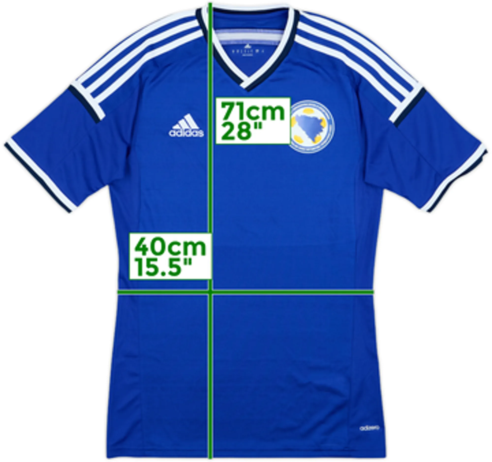 2014-15 Bosnia & Herzegovina Home Shirt - 8/10 - (M)