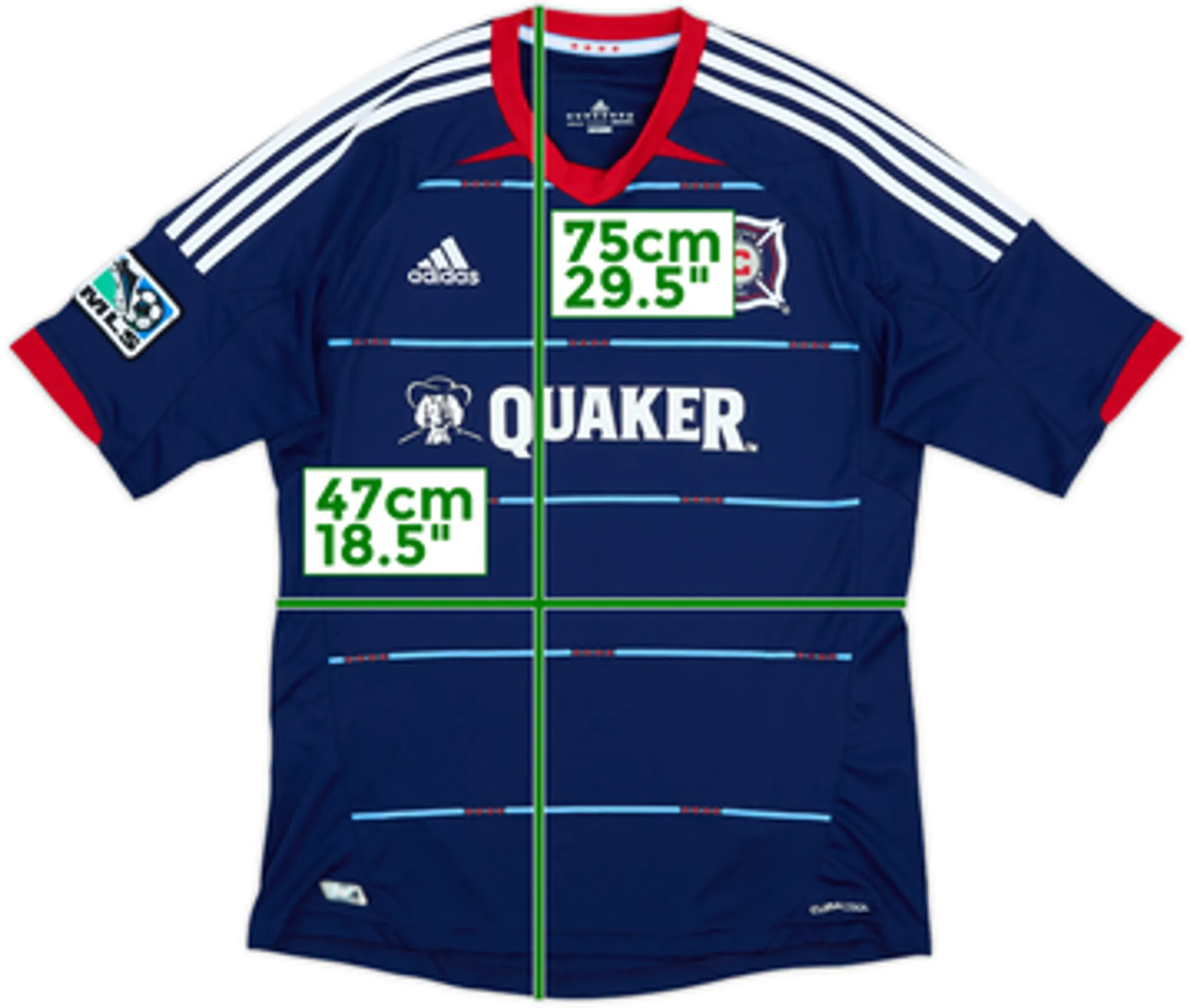2012-14 Chicago Fire Away Shirt - 10/10 - (M)