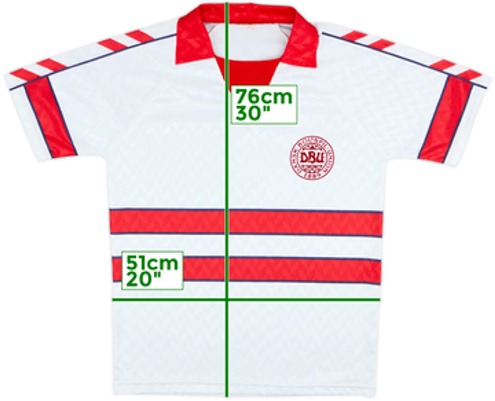 1988 Denmark Away Shirt - 8/10 - (L)