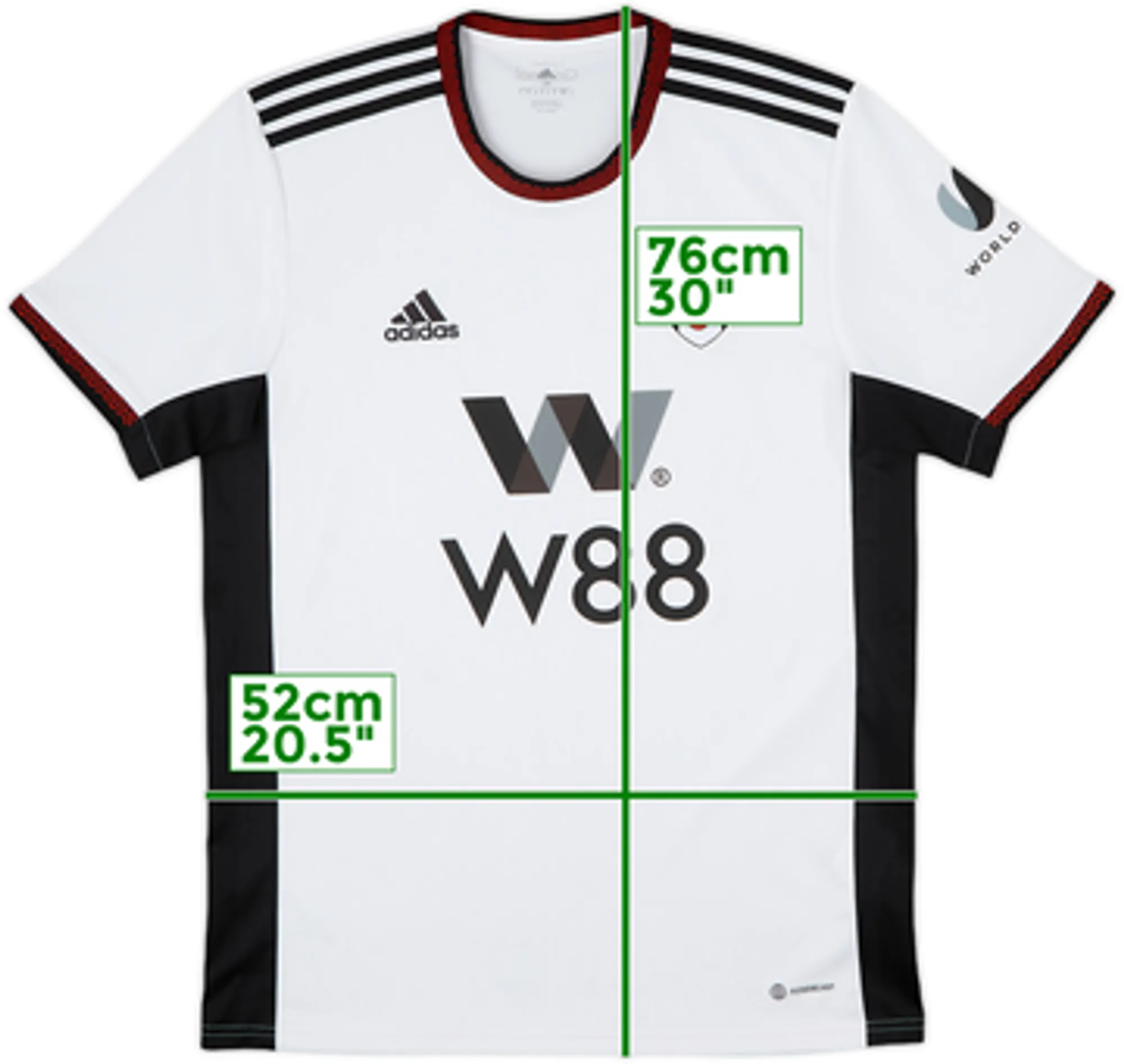 2022-23 Fulham Home Shirt - 10/10 - (M)