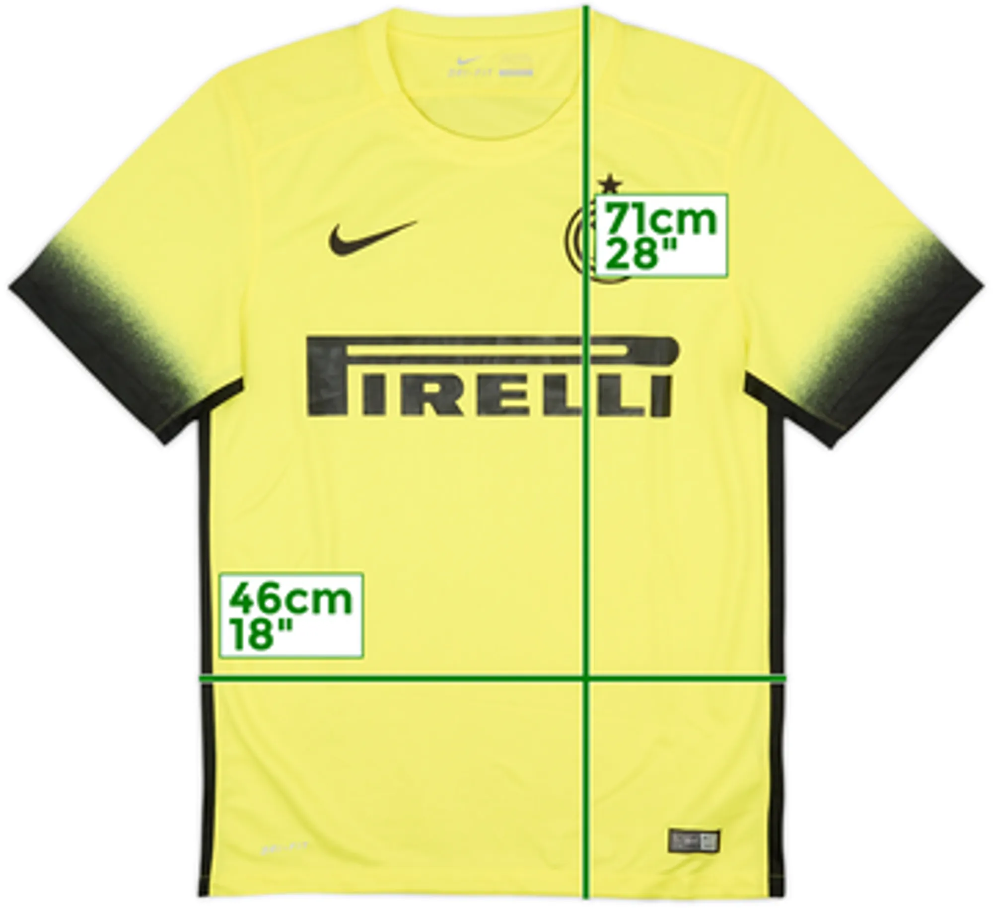 2015-16 Inter Milan Third Shirt - 9/10 - (S)