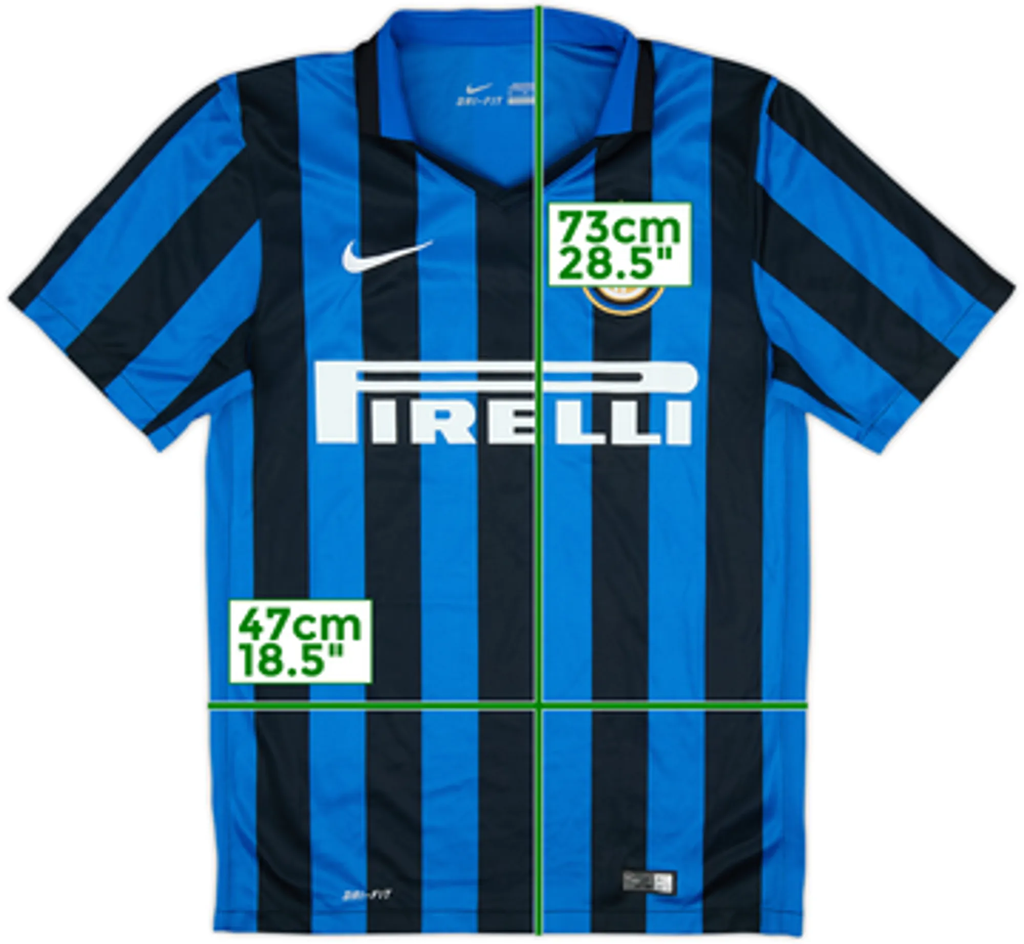 2015-16 Inter Milan Home Shirt - 9/10 - (S)
