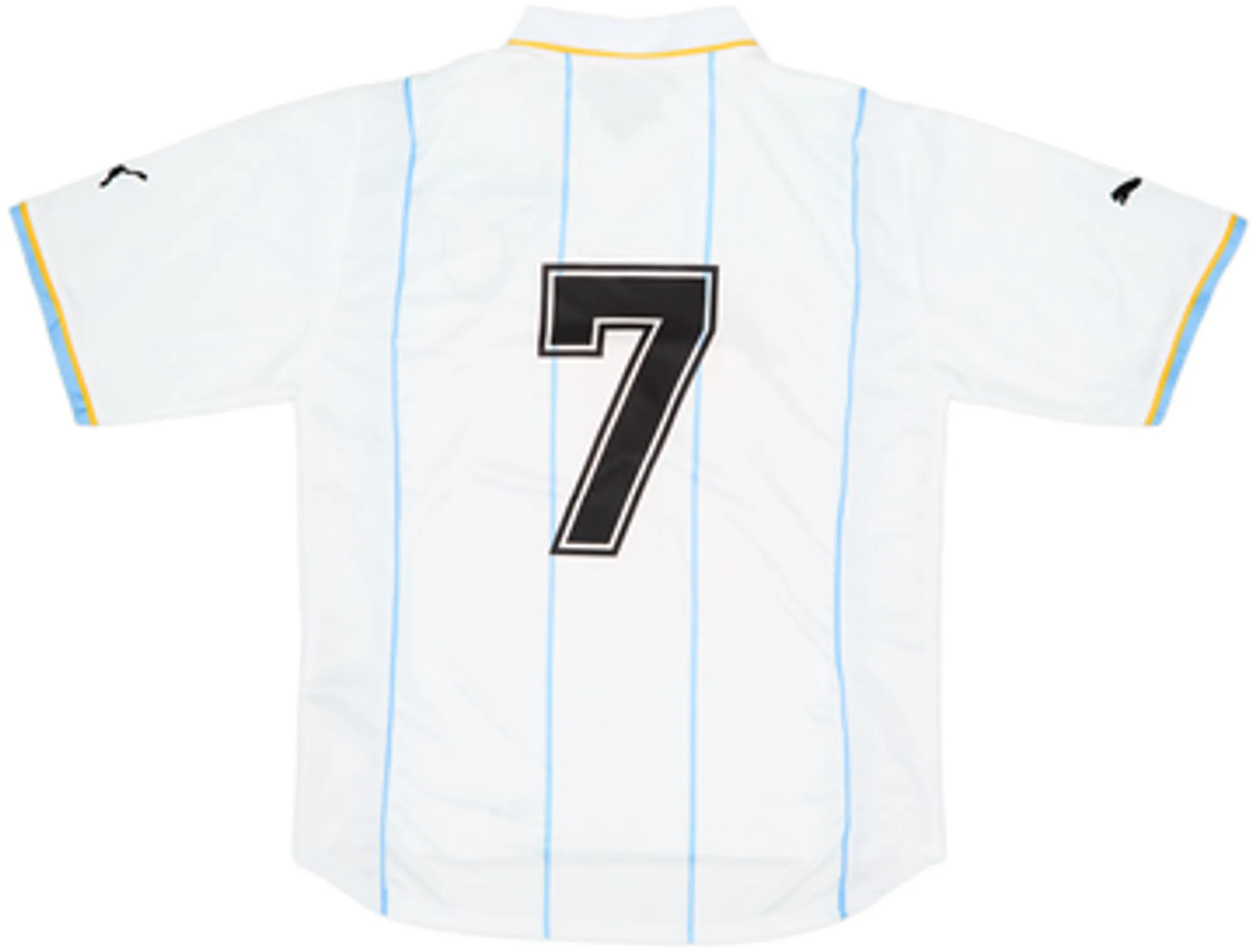 2001-02 Lazio European Home Shirt #7 (Claudio) (M)