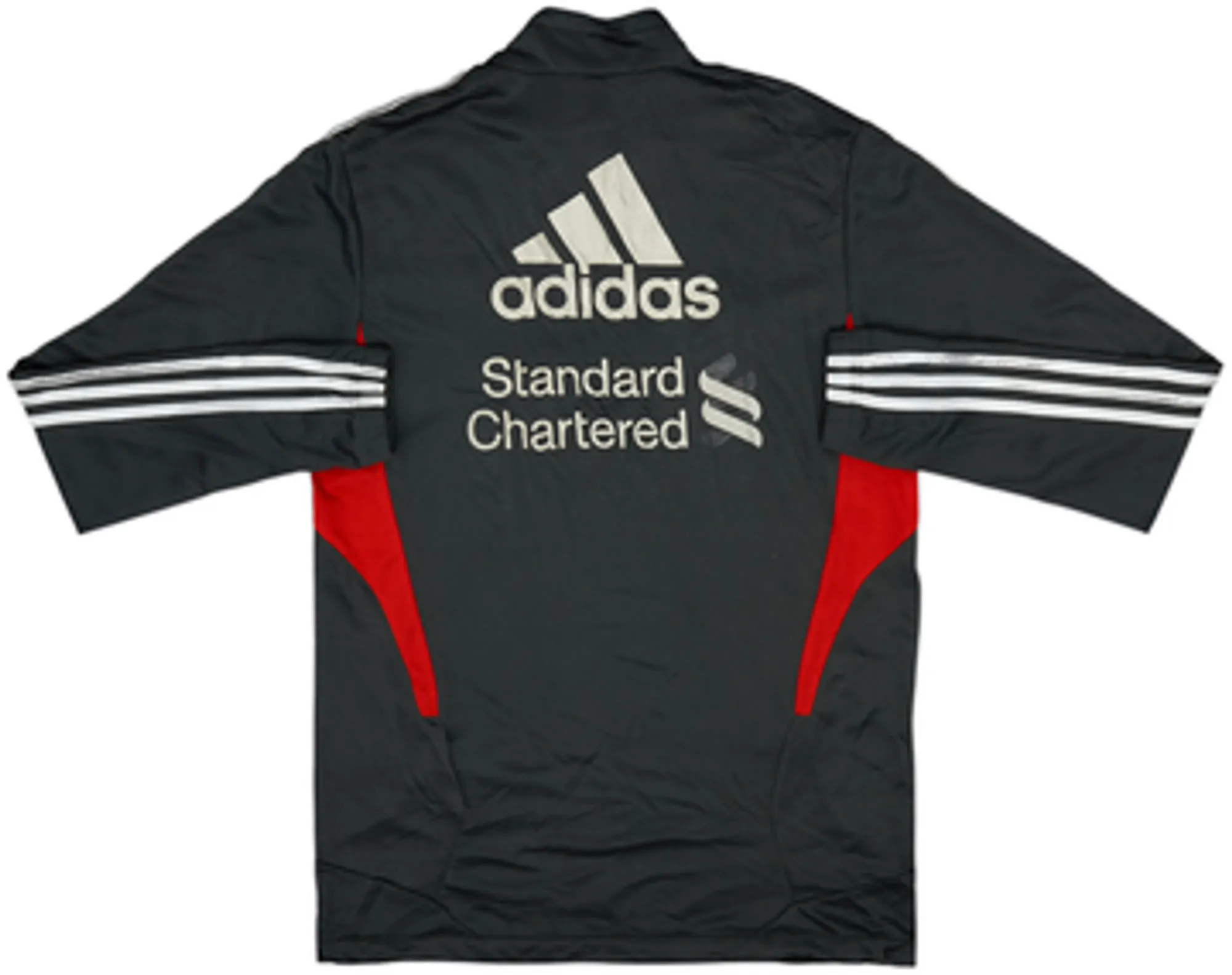 2011-12 Liverpool adidas 1/4 Zip Training Top - 8/10 - (L)