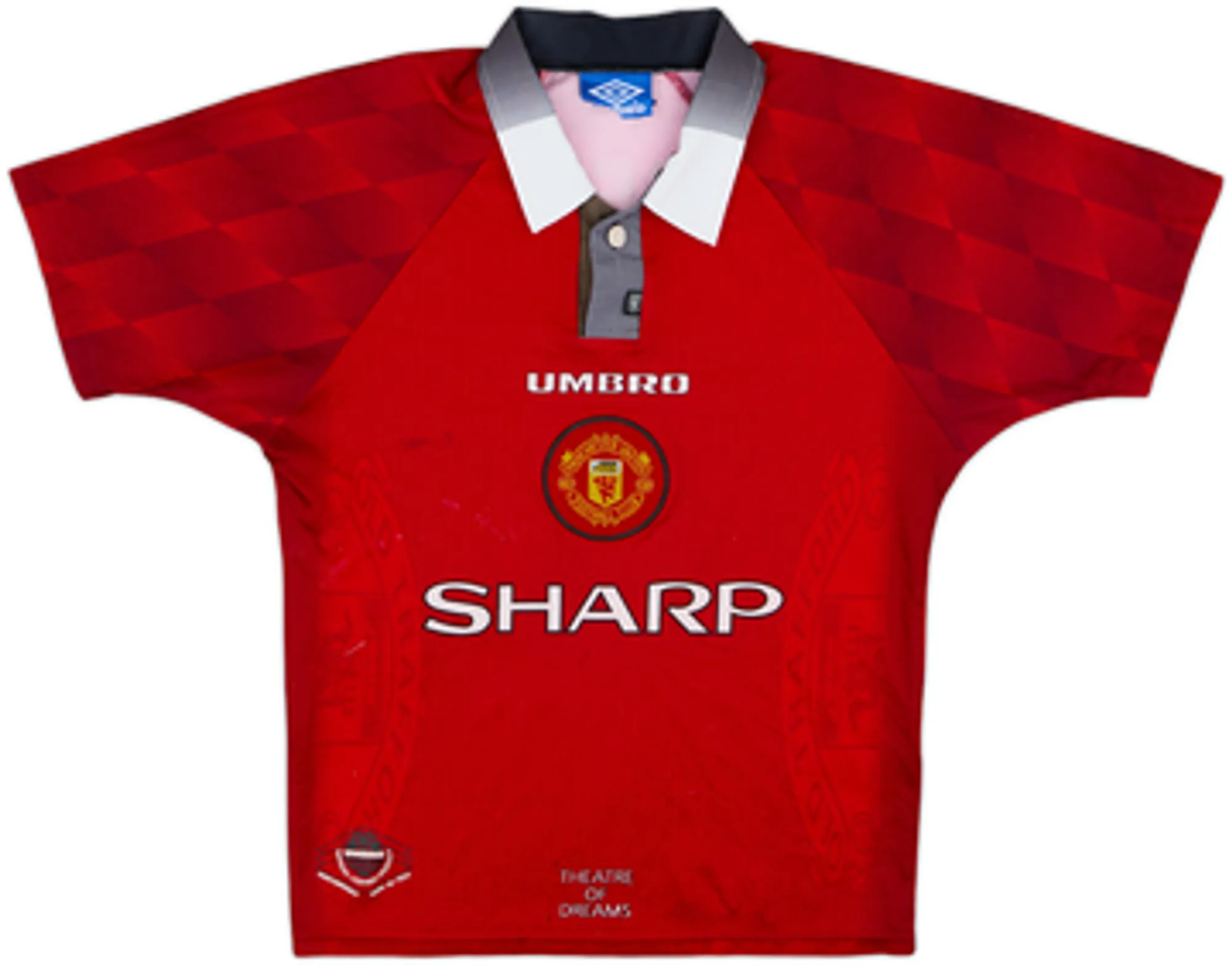 1996-98 Manchester United Home Shirt Giggs #11 - 5/10 - (Y)