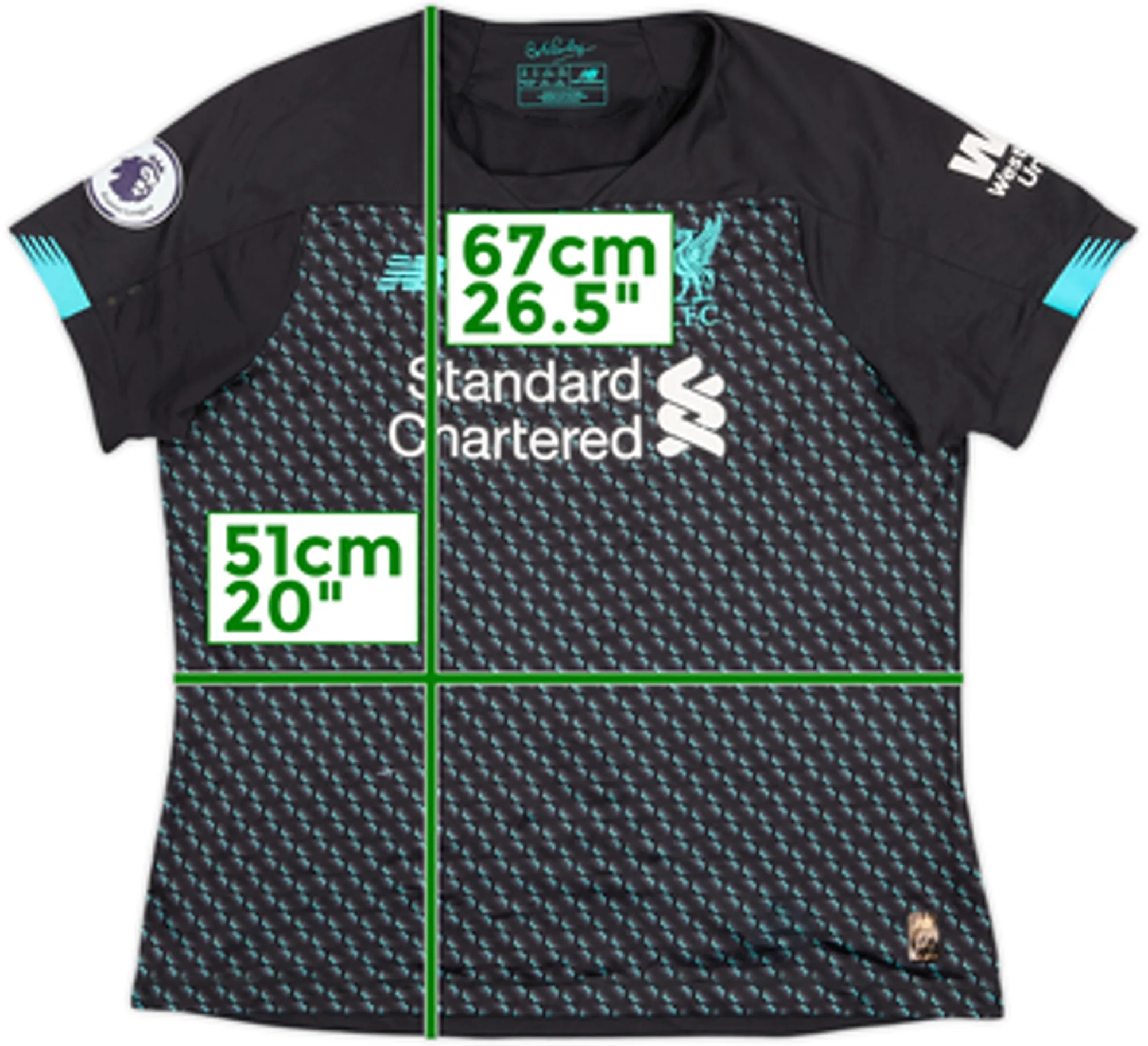 2019-20 Liverpool Third Shirt - 7/10 - (Women's 3XL)