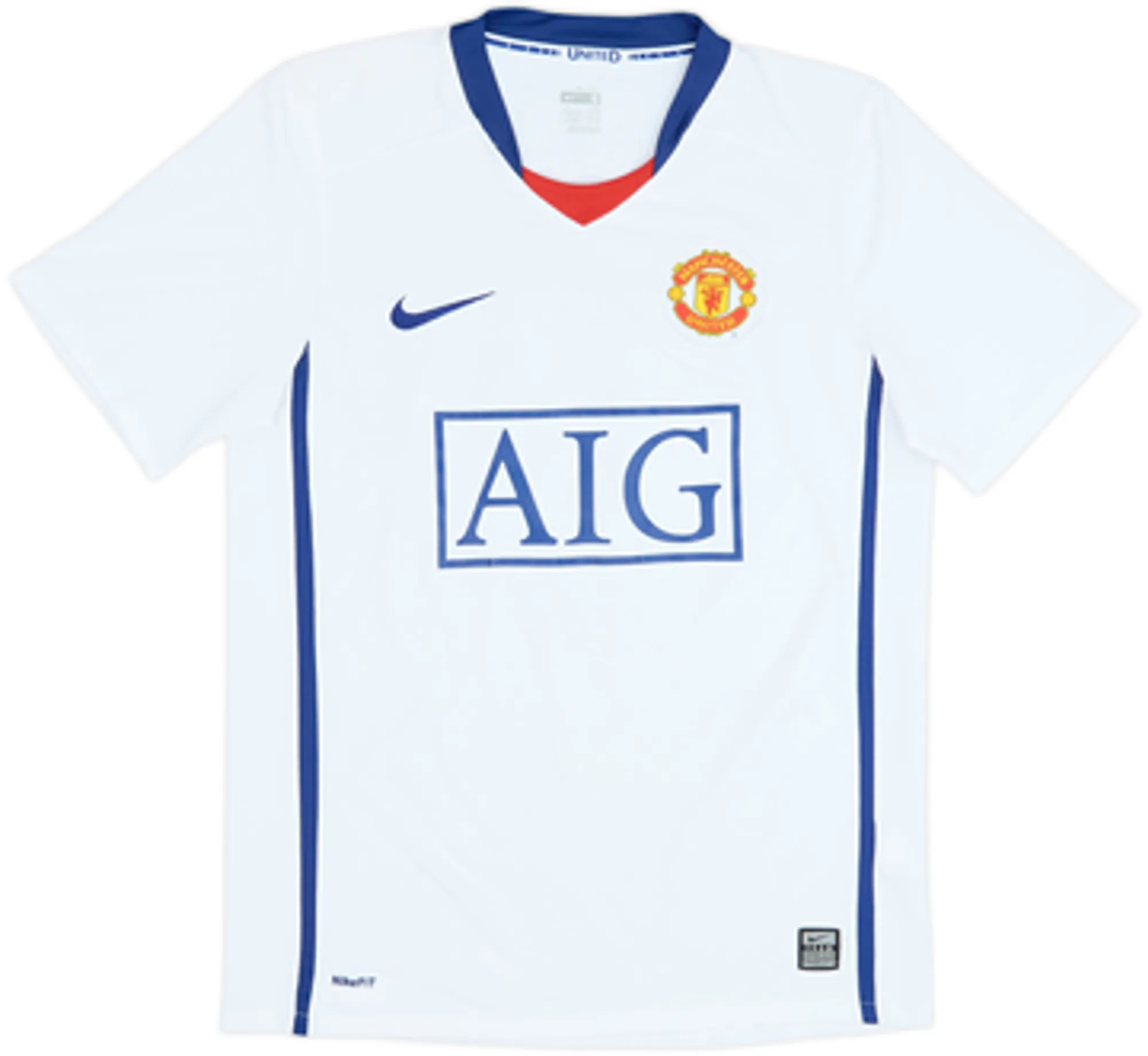 2008-10 Manchester United Away Shirt Berbatov #9 - 7/10 - (S)