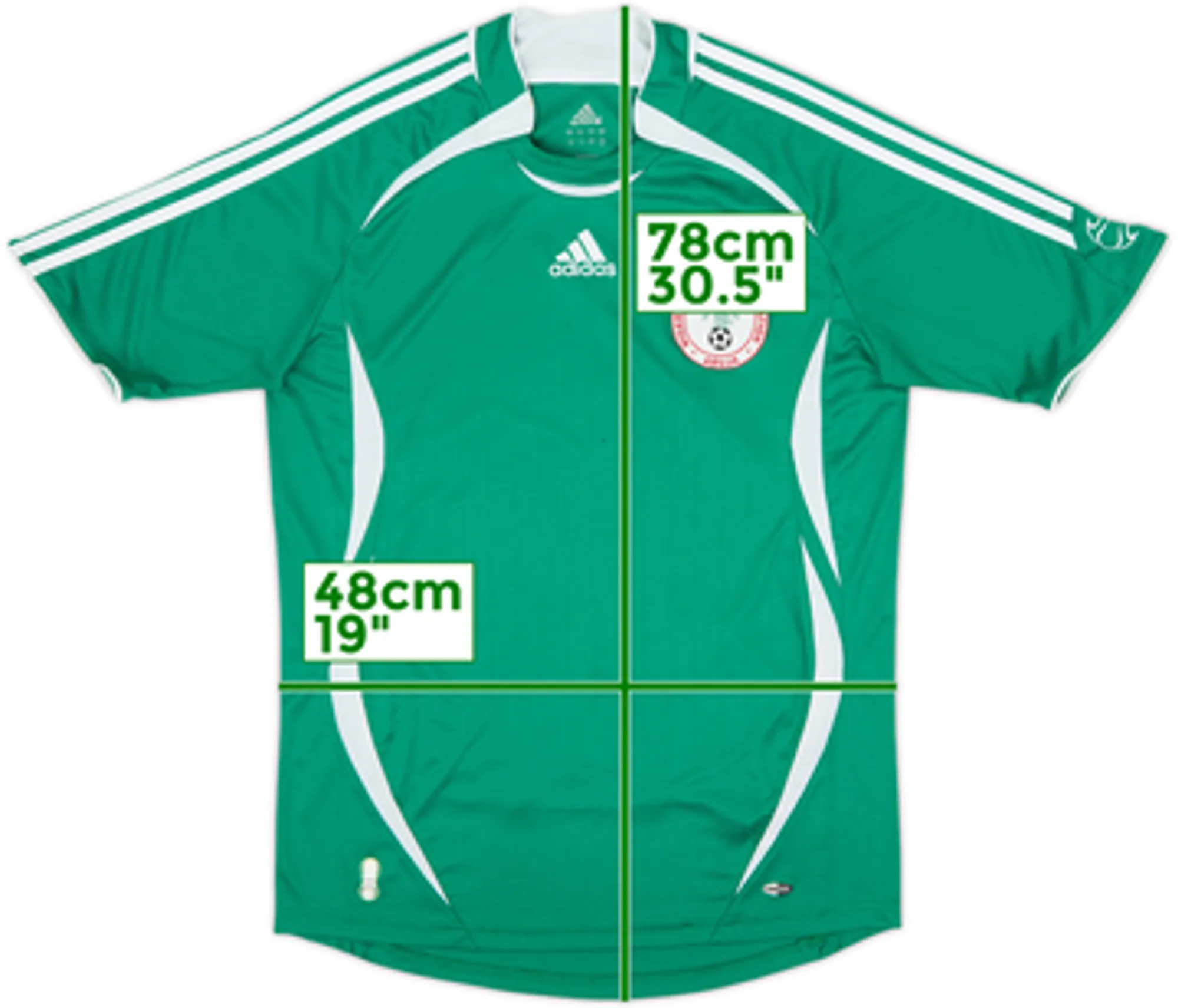 2006-07 Nigeria Home Shirt - 6/10 - (M)