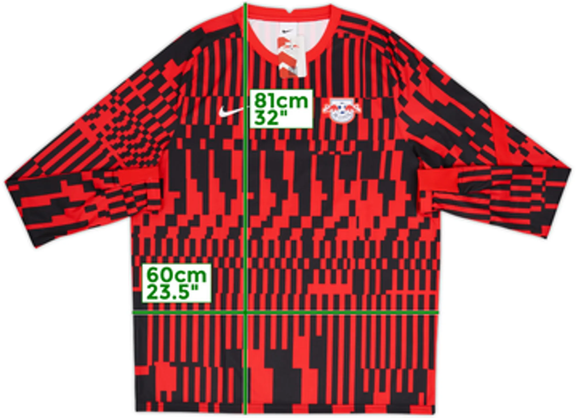 2020-21 RB Leipzig Nike Sweat Top (XL)