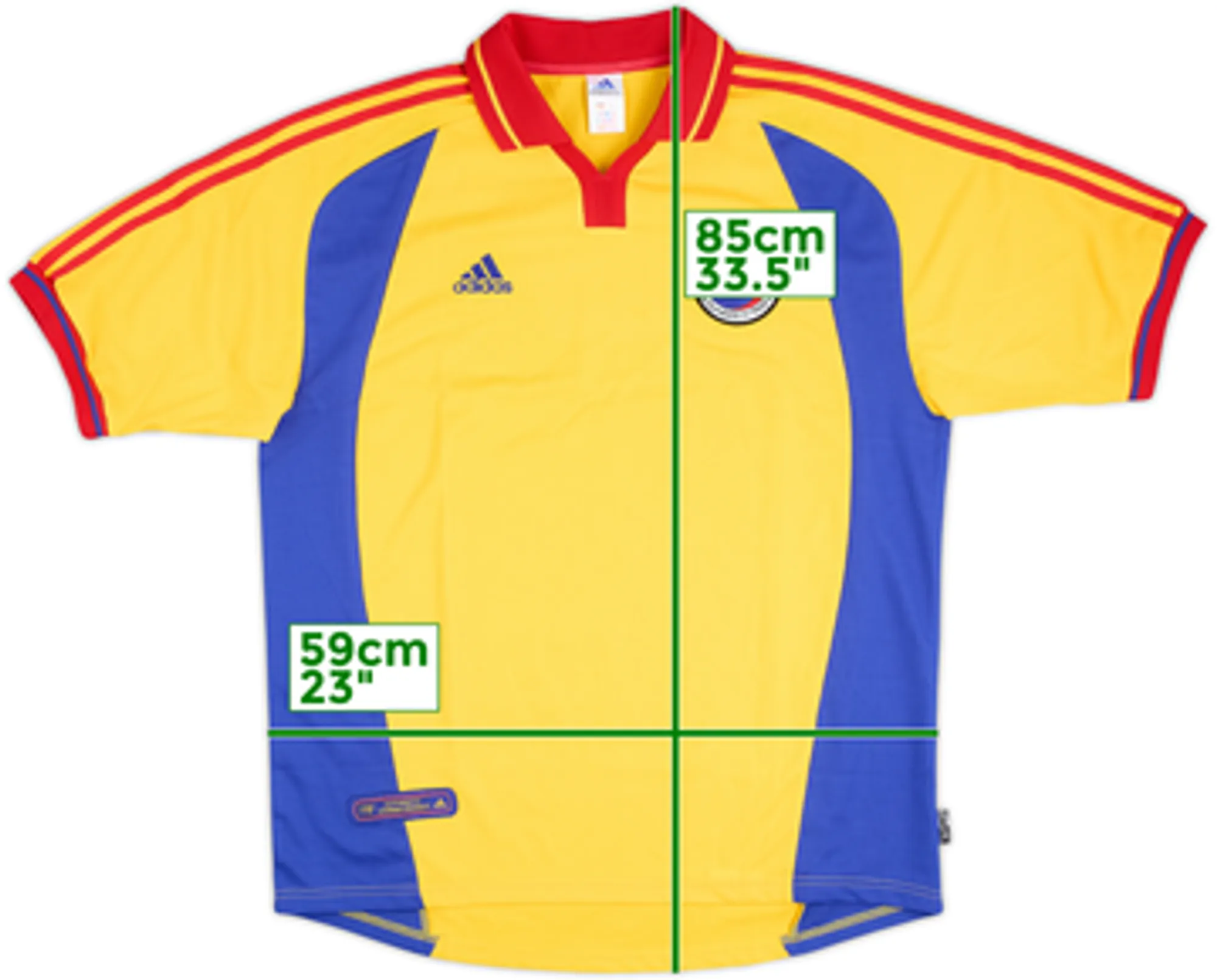2000-02 Romania Home Shirt - 8/10 - (M)
