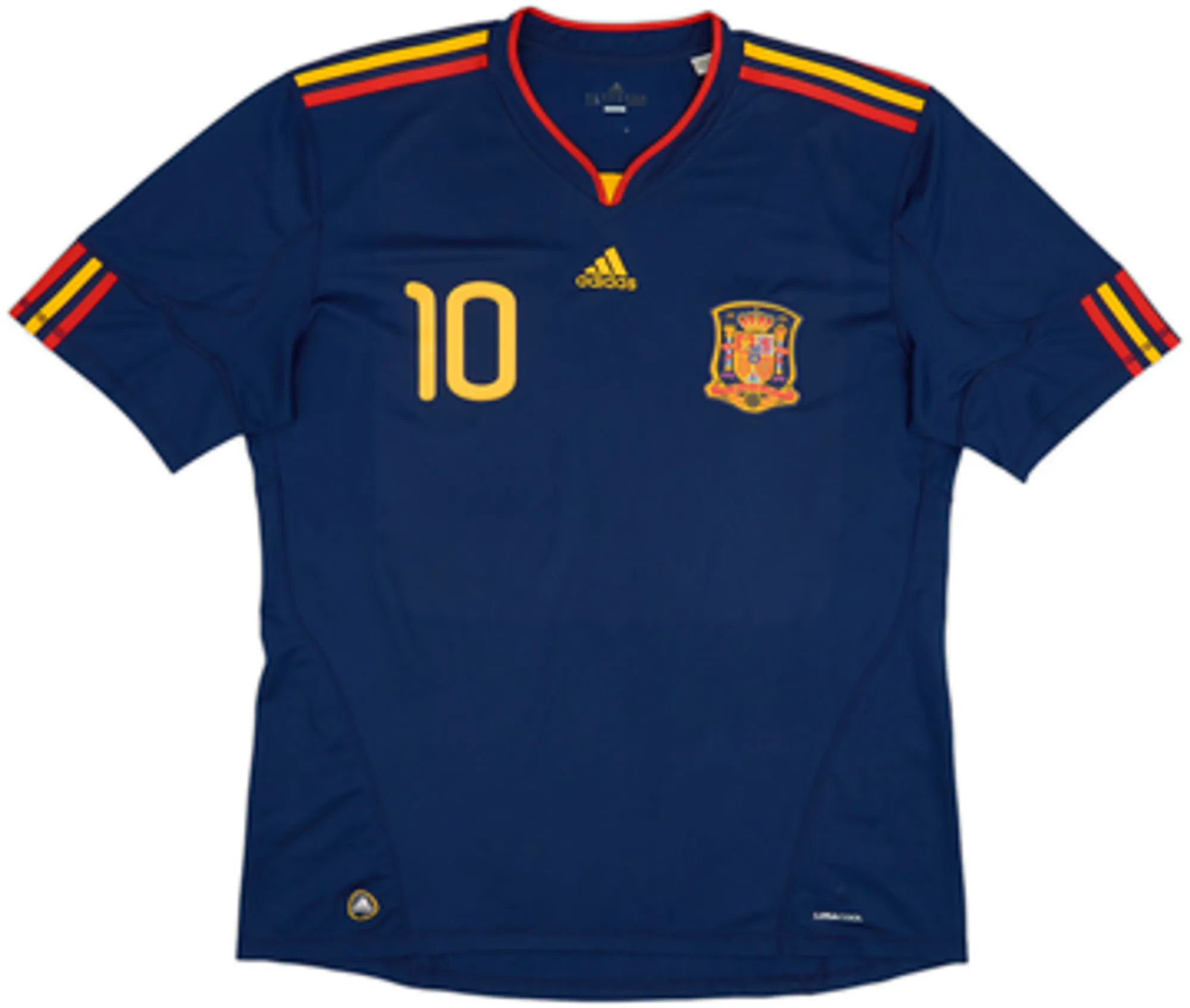2010-11 Spain Away Shirt Fabregas #10 - 8/10 - (M)