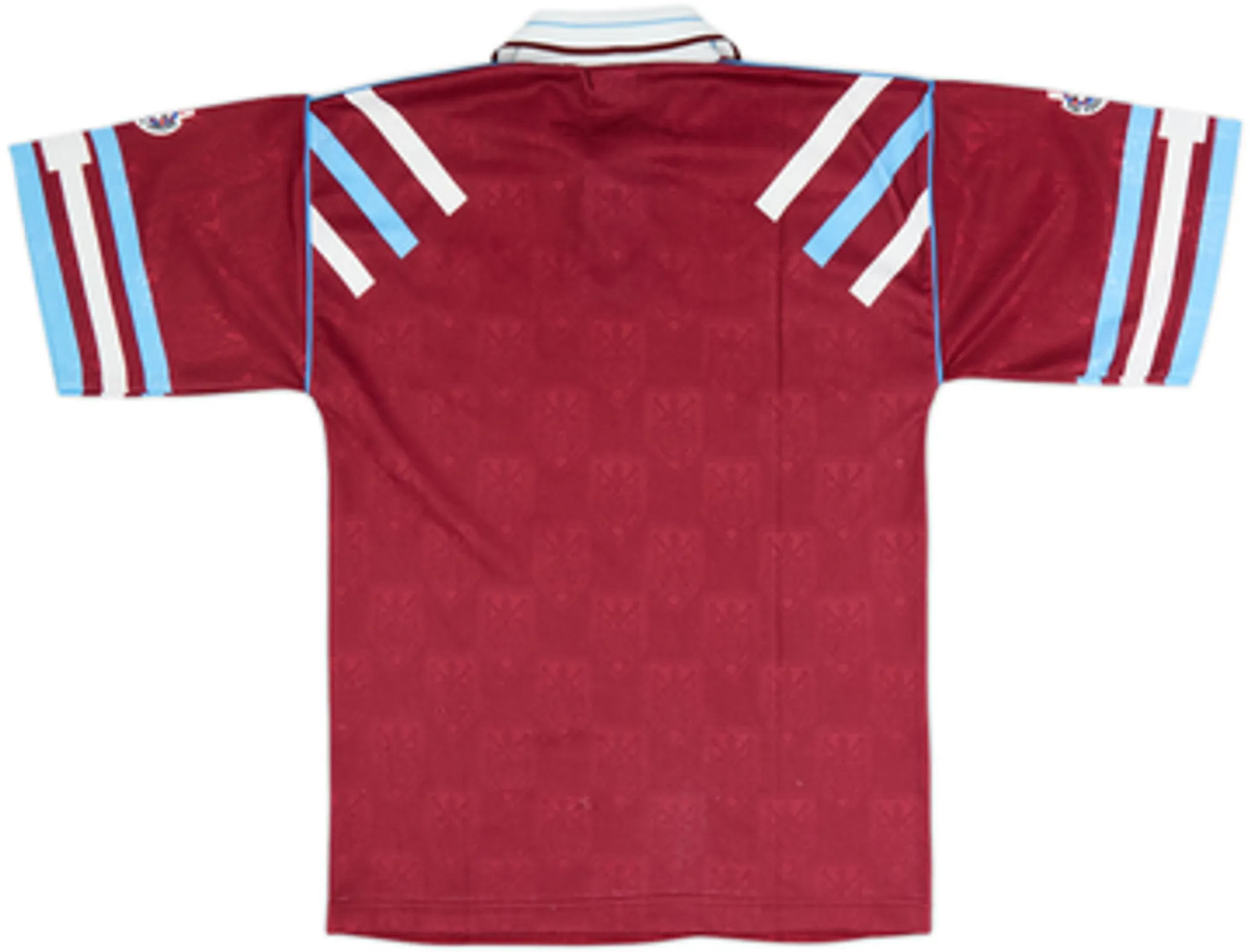 1991-92 West Ham Home Shirt - 8/10 - (S)