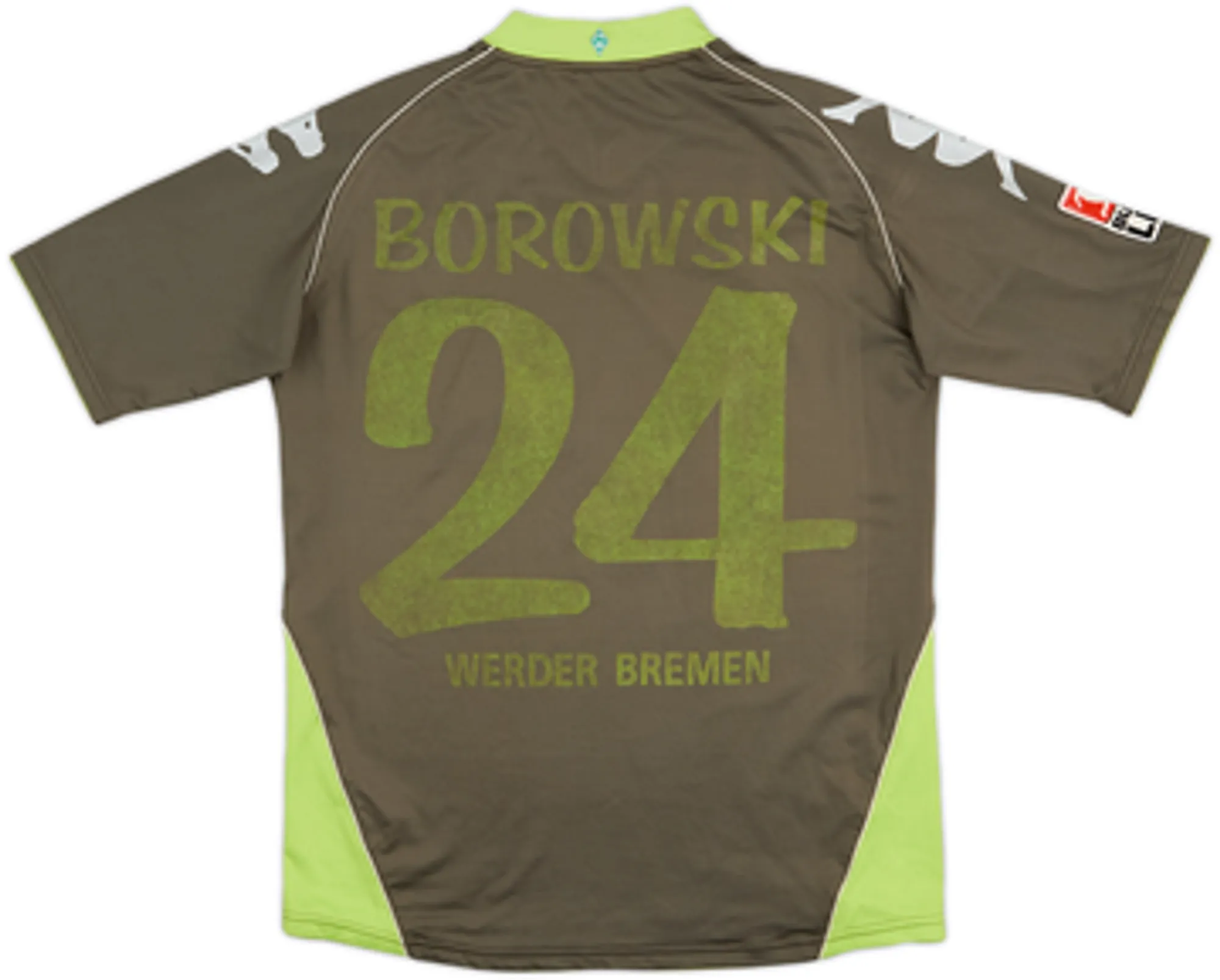 2007-08 Werder Bremen Away Shirt Borowski #24 - 5/10 - (L)