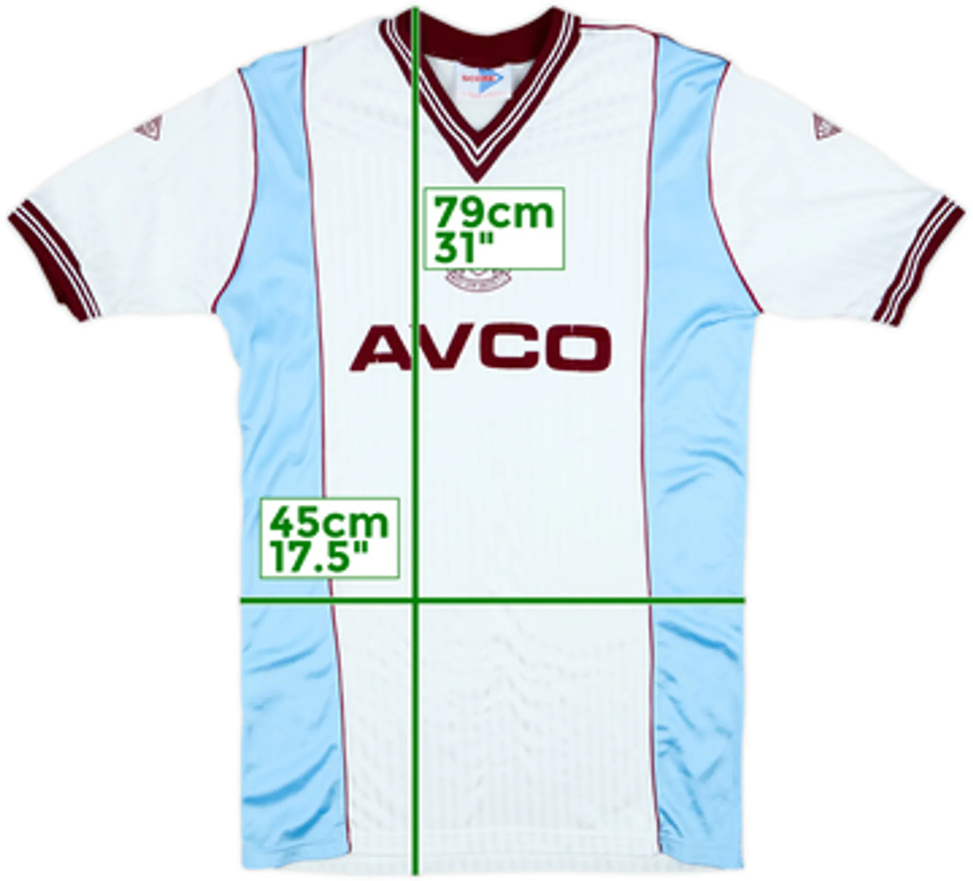 1987-89 West Ham Away Shirt - 9/10 - (L)