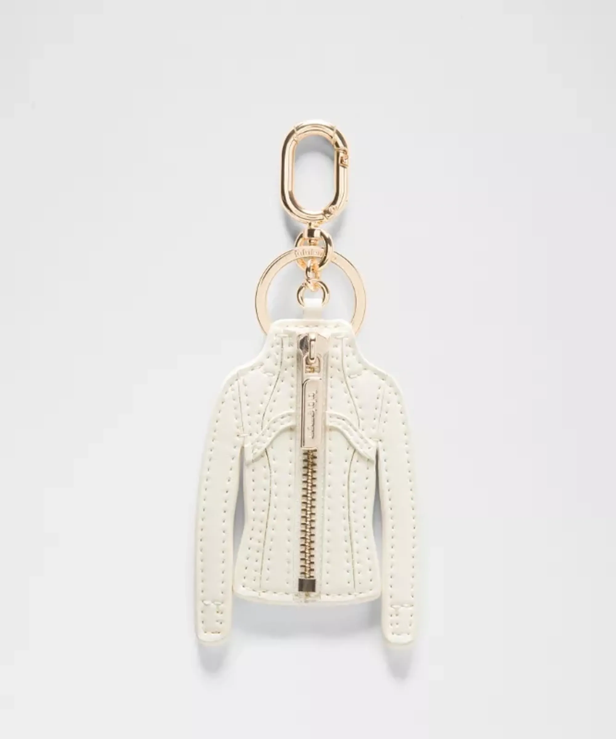 lululemon – Define Jacket Keychain – Color Gold/White