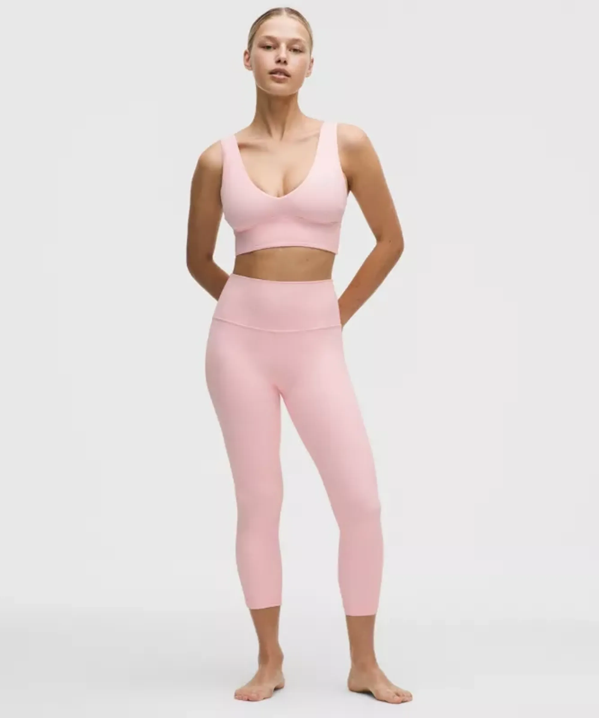 lululemon – Women's Align High-Rise Crop Leggings – 23" – Color Pink – Size 14