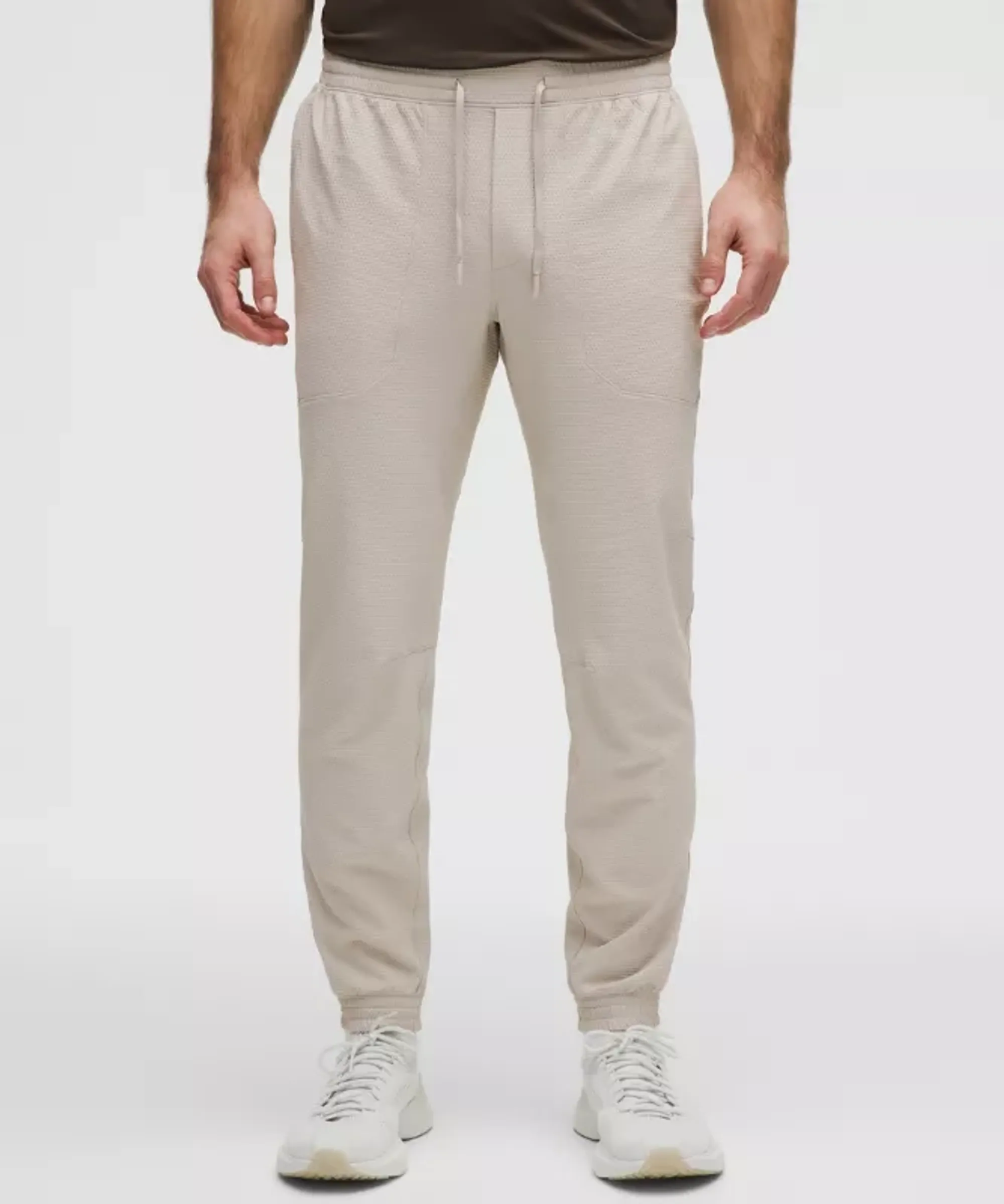 lululemon – Men's License to Train Textured Joggers Regular – Color Khaki – Size Large