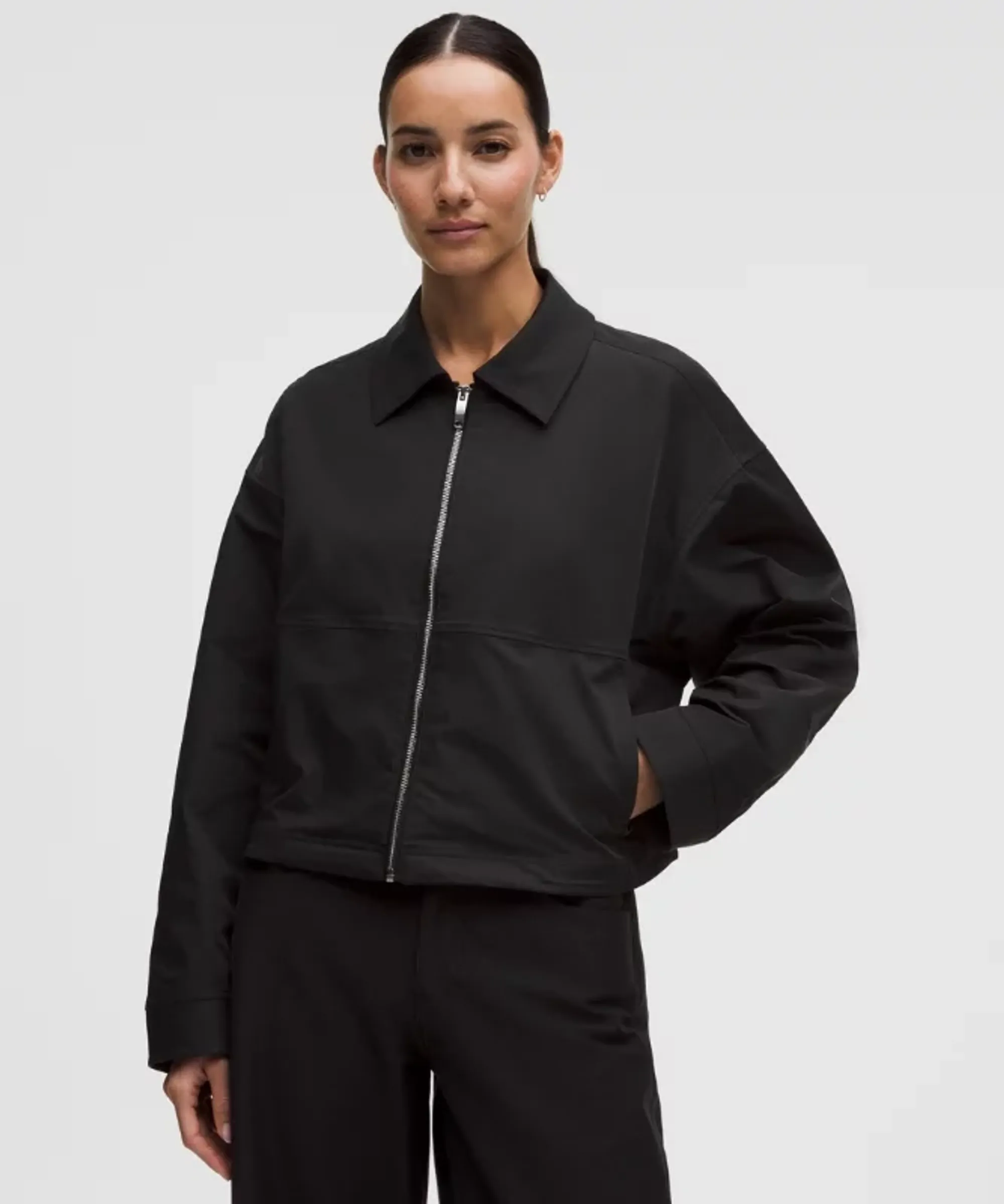 lululemon – Women's Collared Jacket – Color Black – Size Large
