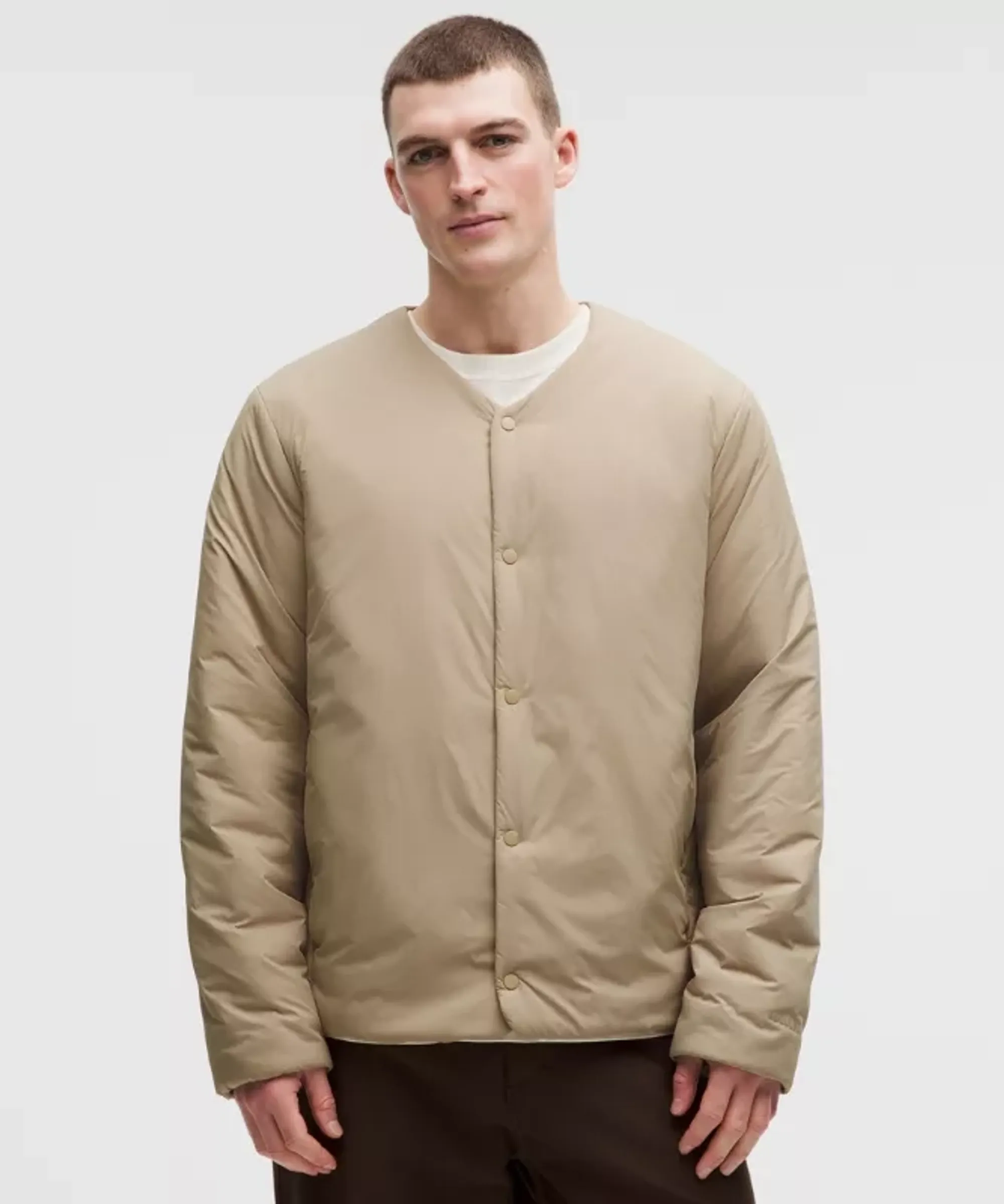 lululemon – Men's ThermoZen Insulated Jacket – Color Brown – Size Large