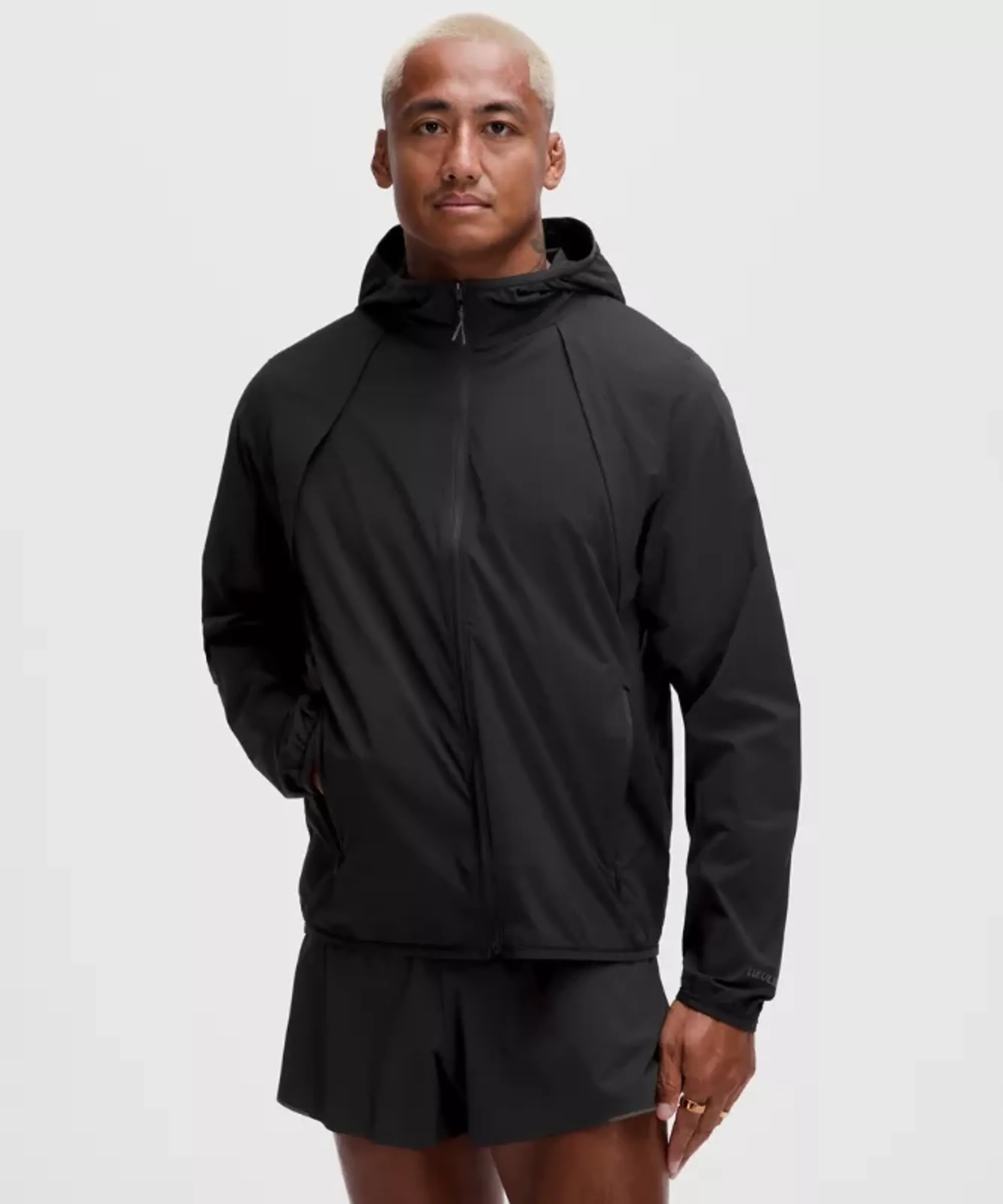 lululemon – Men's Fast and Free Packable Jacket – Color Black – Size Large