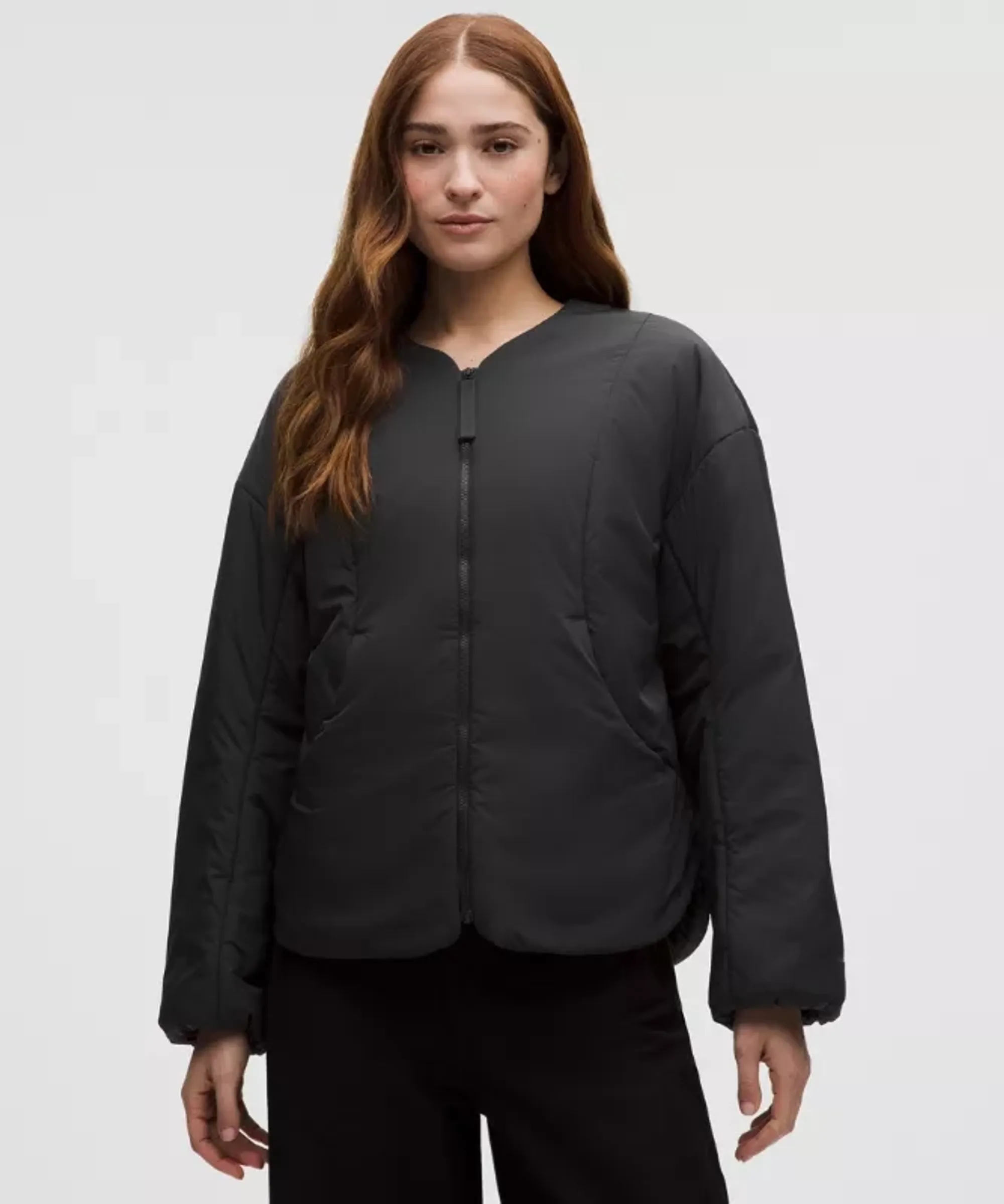 lululemon – Women's ThermoZen Insulated Jacket – Color Dark Black – Size Large