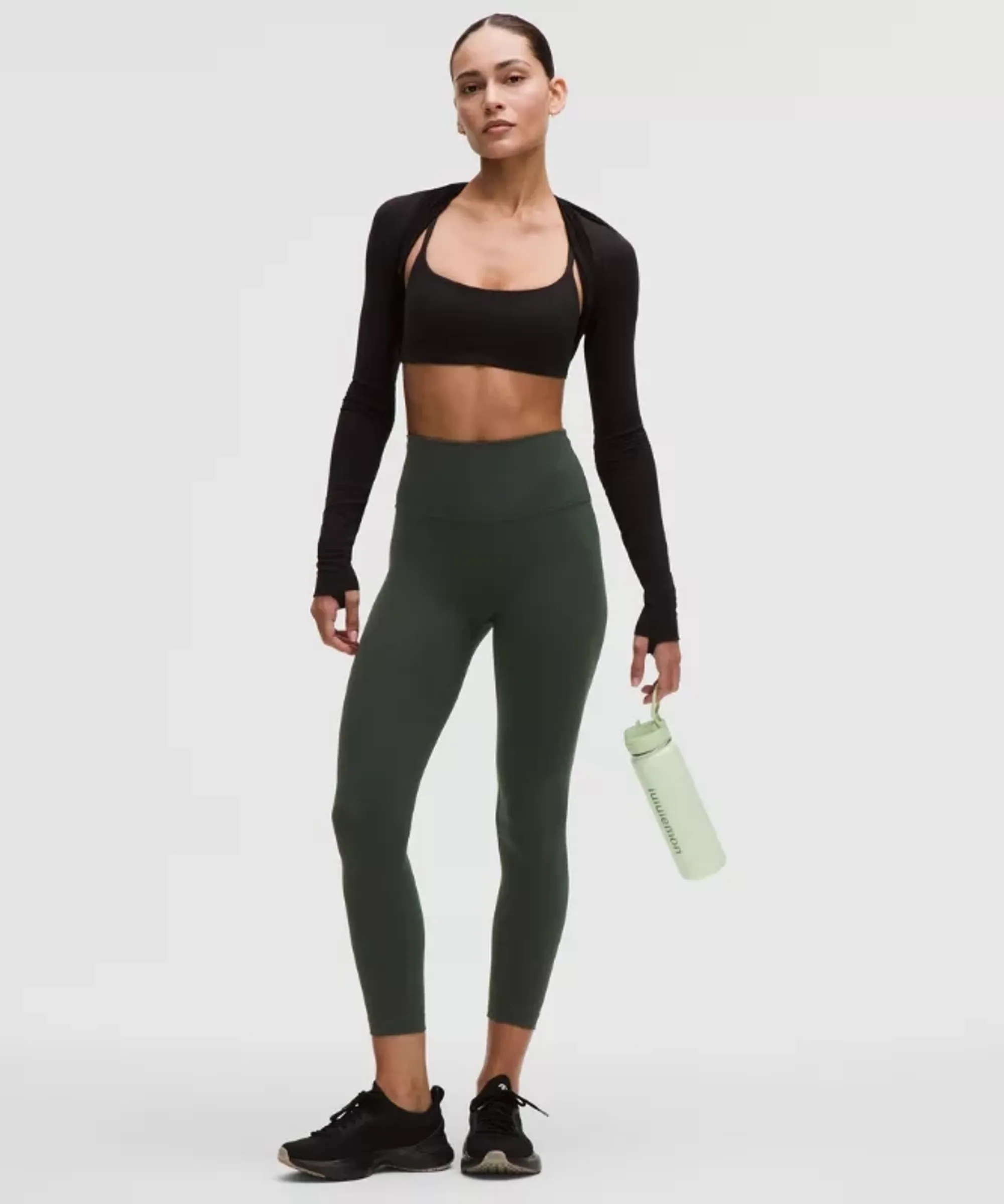 lululemon – Women's Wunder Train No Line High-Rise Tight Leggings – 25" – Color Green – Size 0