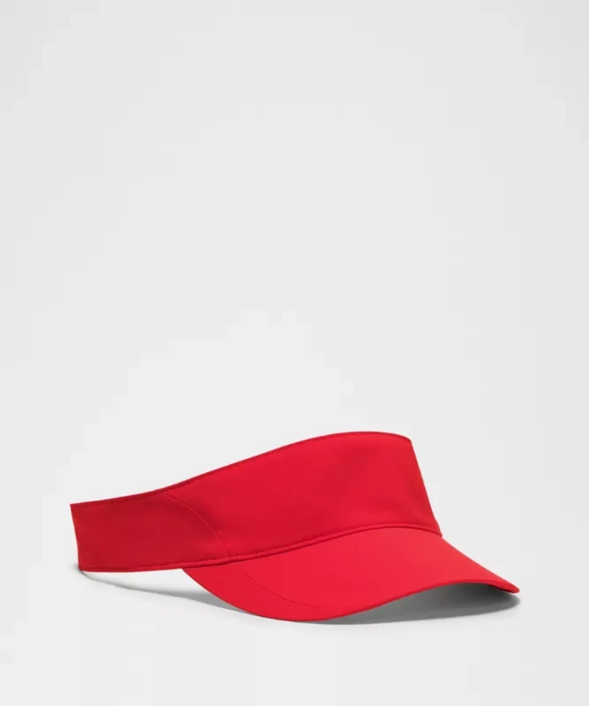 lululemon – Lightweight All-Sport Visor Hat – Color Red/Neon – Size Large/XL