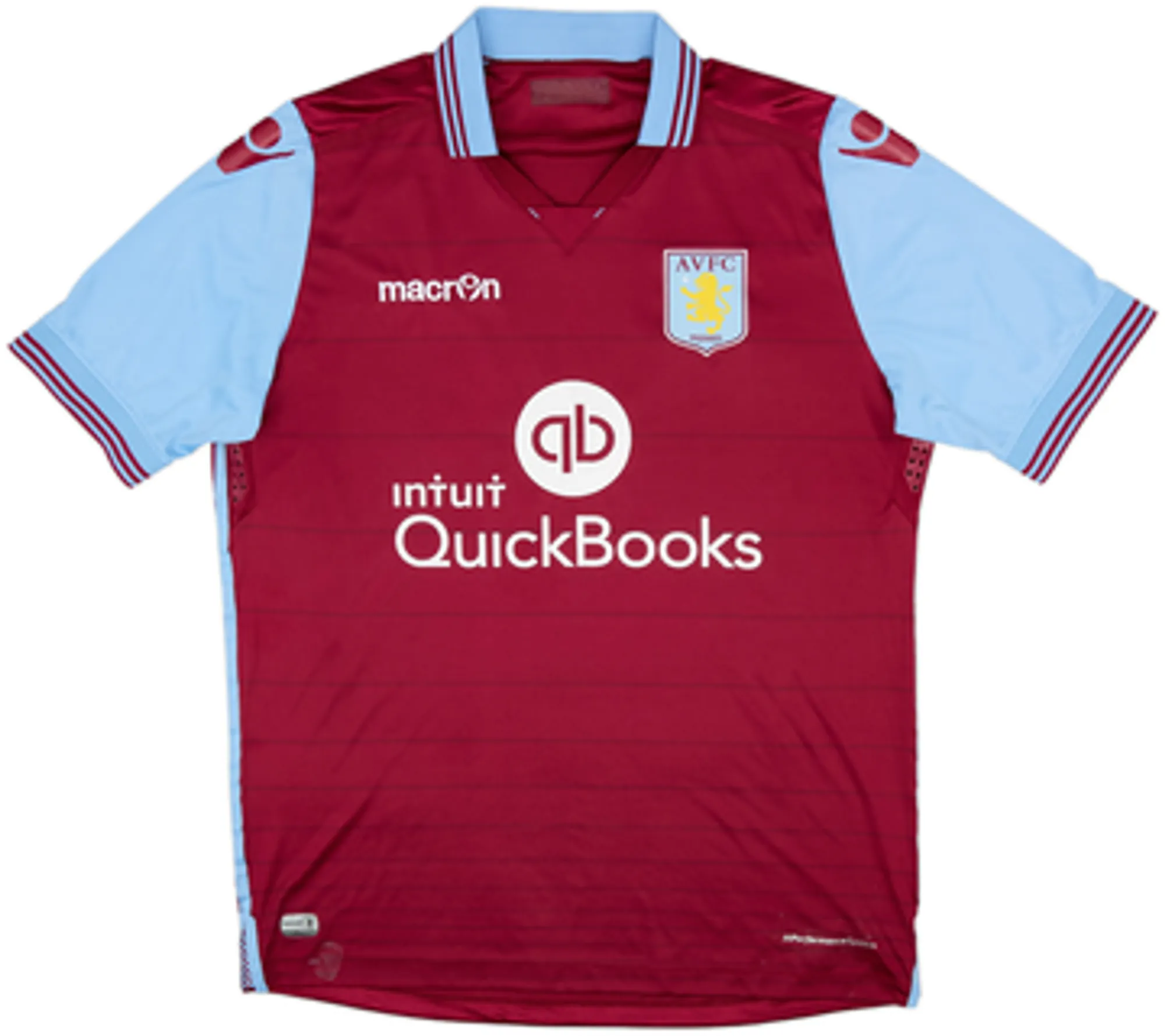 2015-16 Aston Villa Home Shirt Grealish #40 - 6/10 - (M)