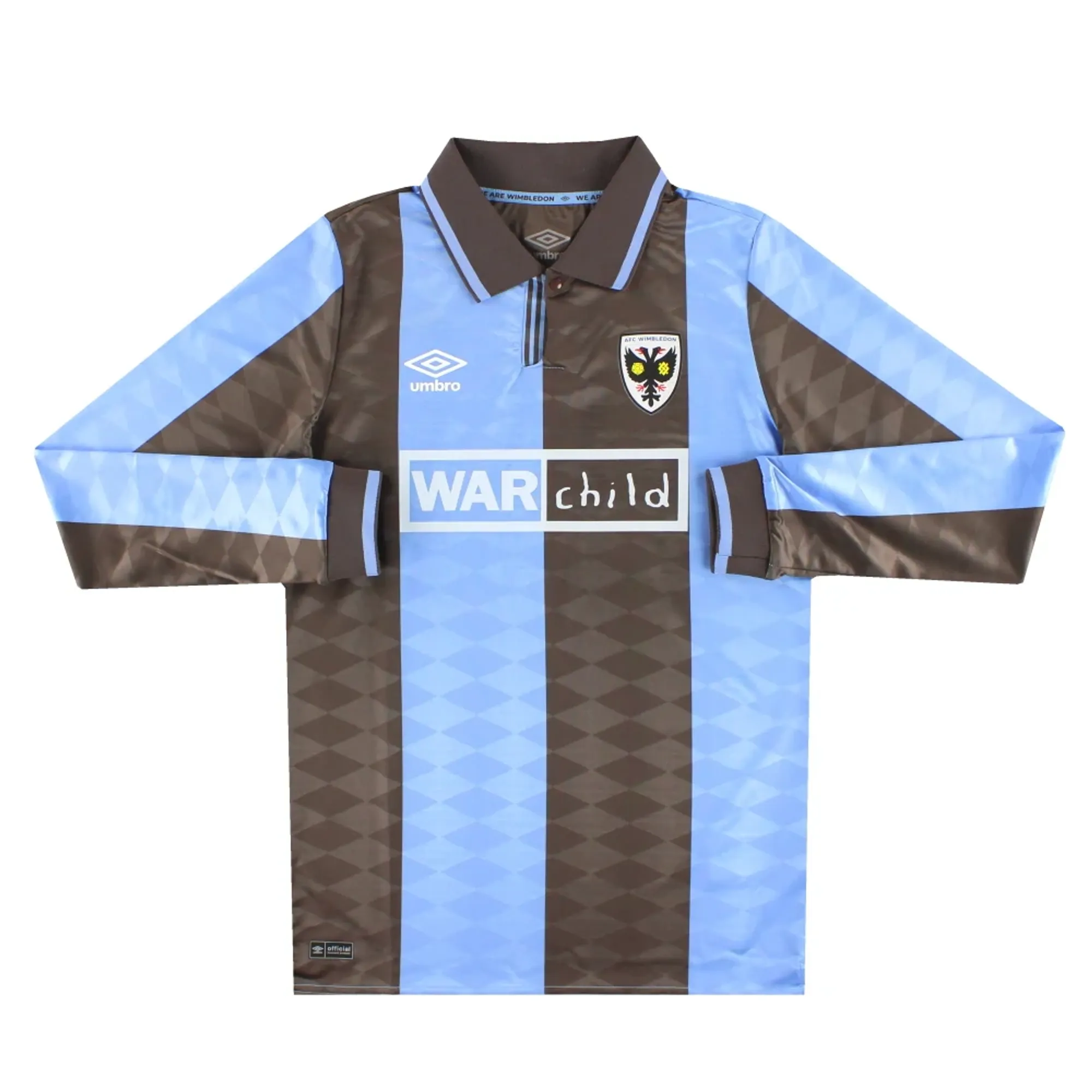 2024-25 AFC Wimbledon Umbro Away Shirt L/S *BNIB* - Wimbledon / BNIB
