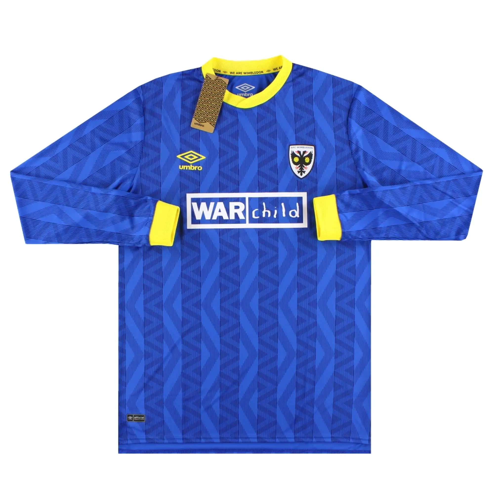 2024-25 AFC Wimbledon Umbro Home Shirt L/S *BNIB* - Wimbledon / BNIB 