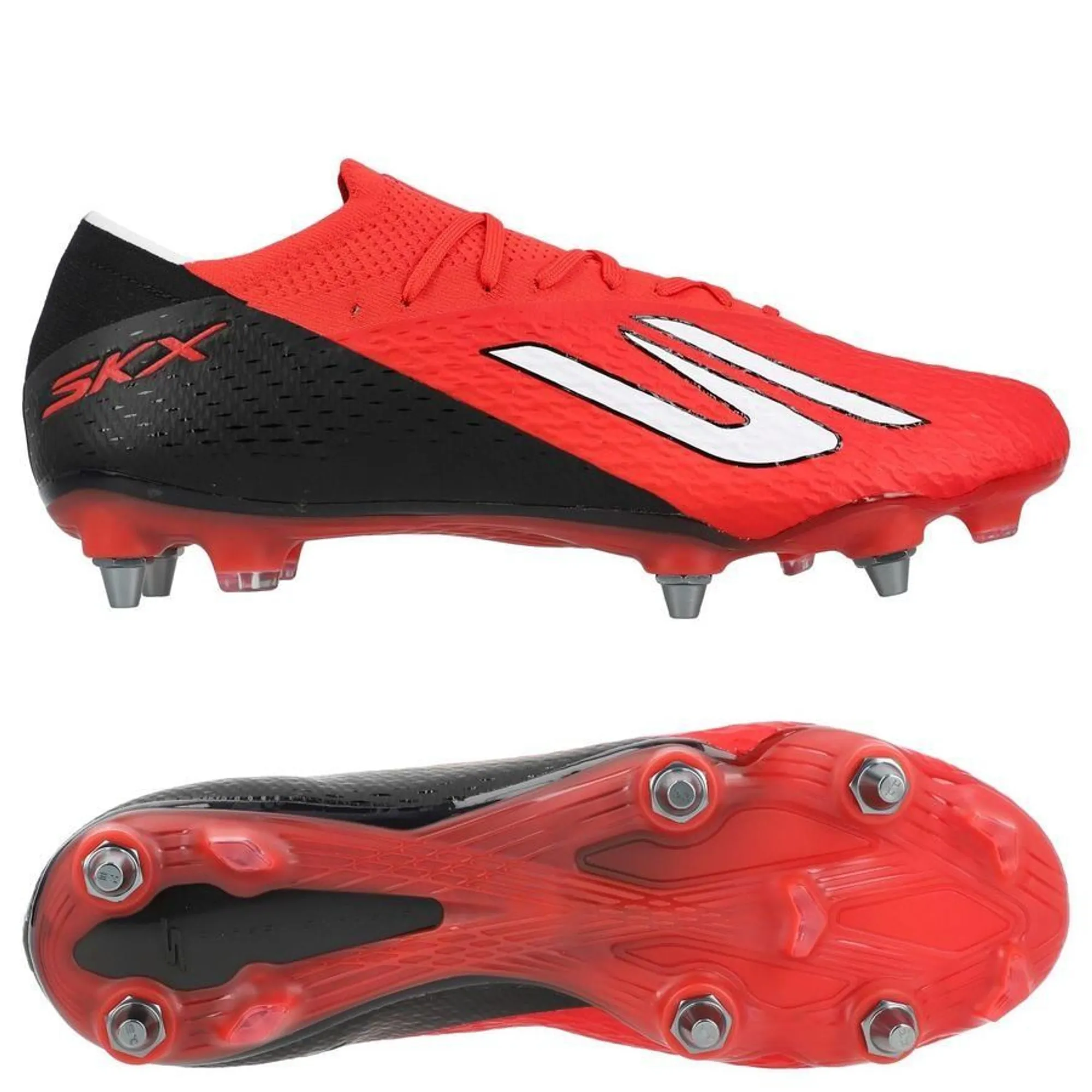 Skechers SKX_2 Elite SG Shoes in Red/Black