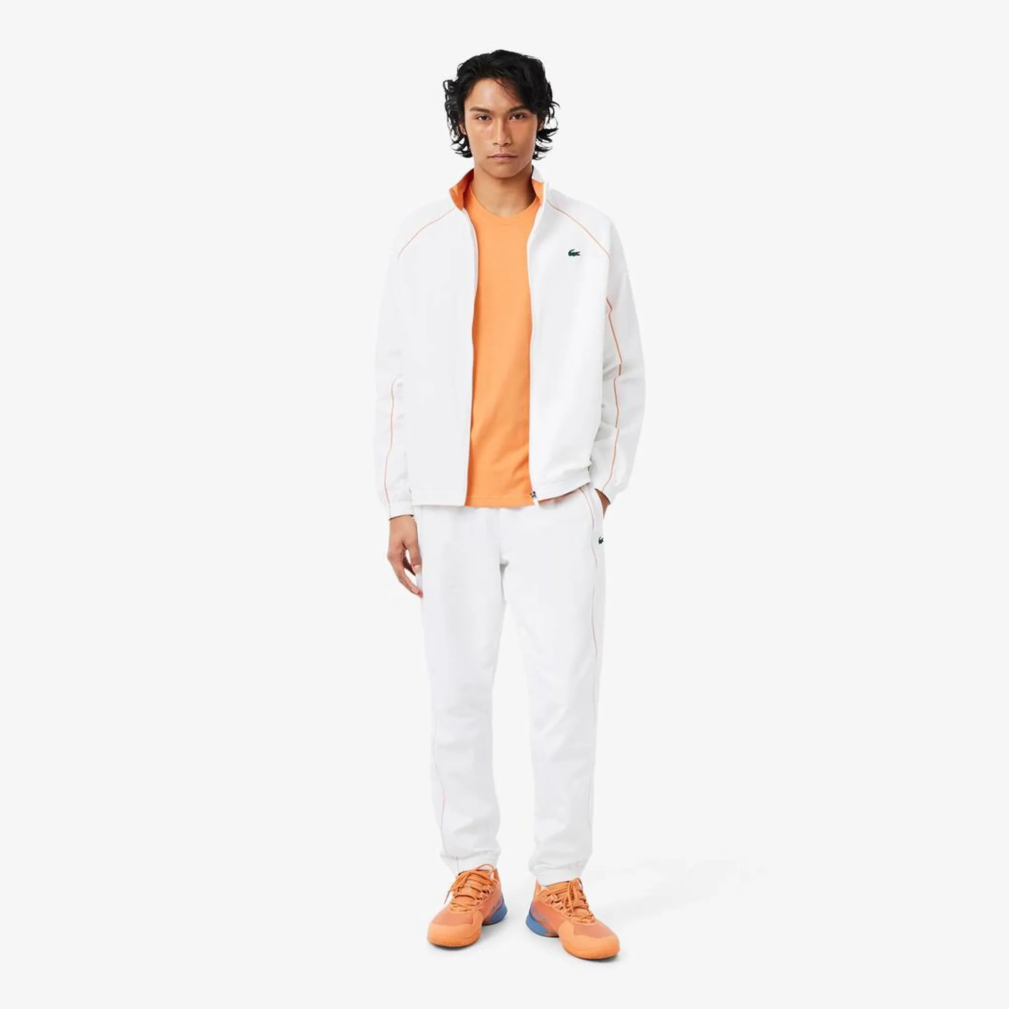 Lacoste Trim Accent Sport Tracksuit - White