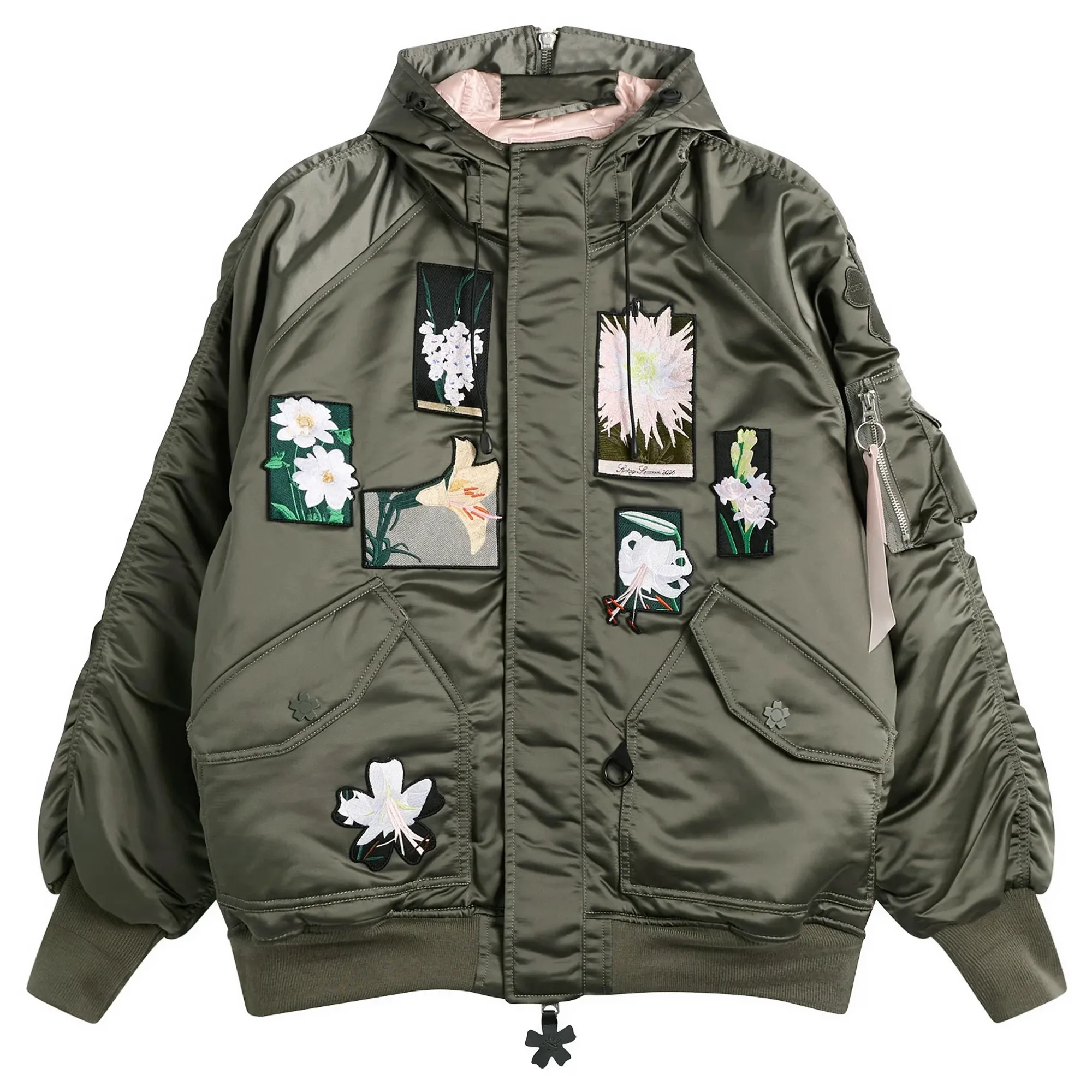 Cecilie Bahnsen Women's x Alpha Industries N-2B Patch Jacket Vintage Green