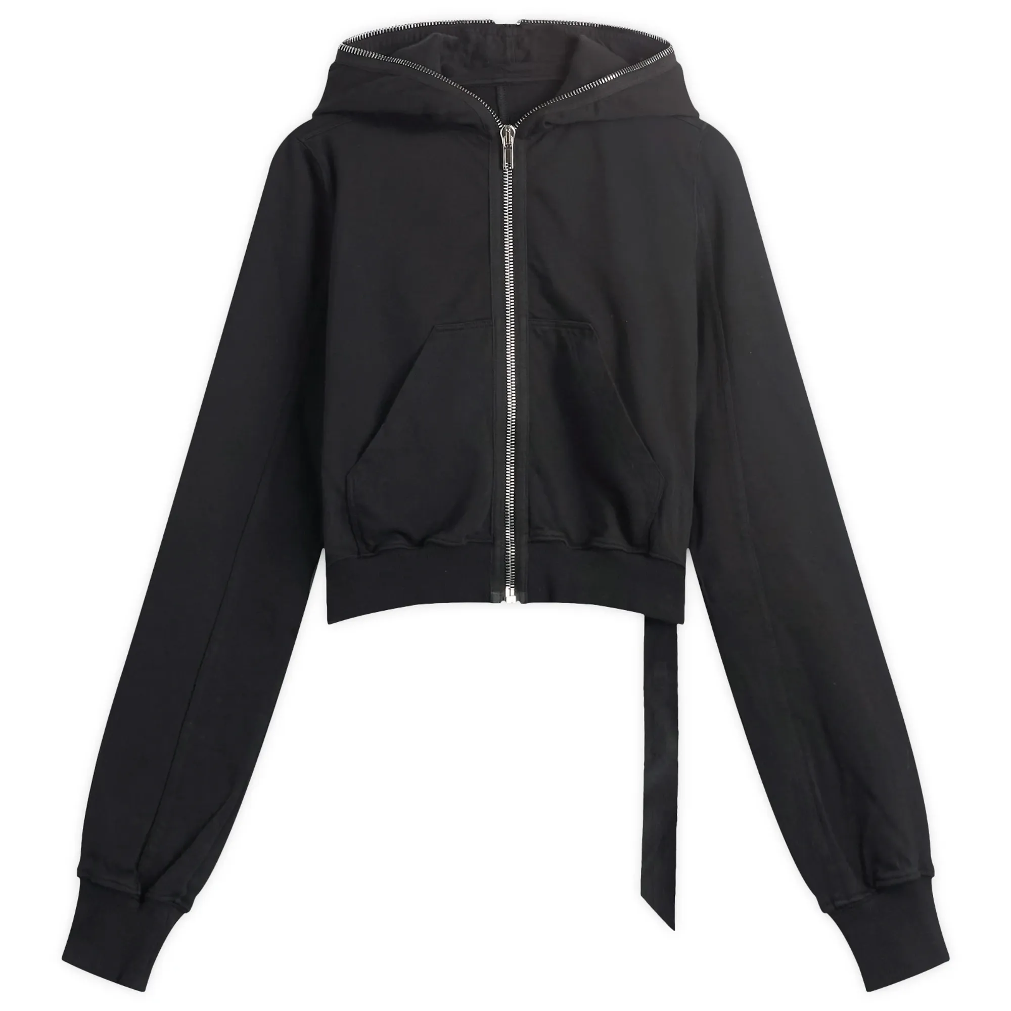 Rick Owens DRKSHDW Women's Small Gimp Hoodie Black