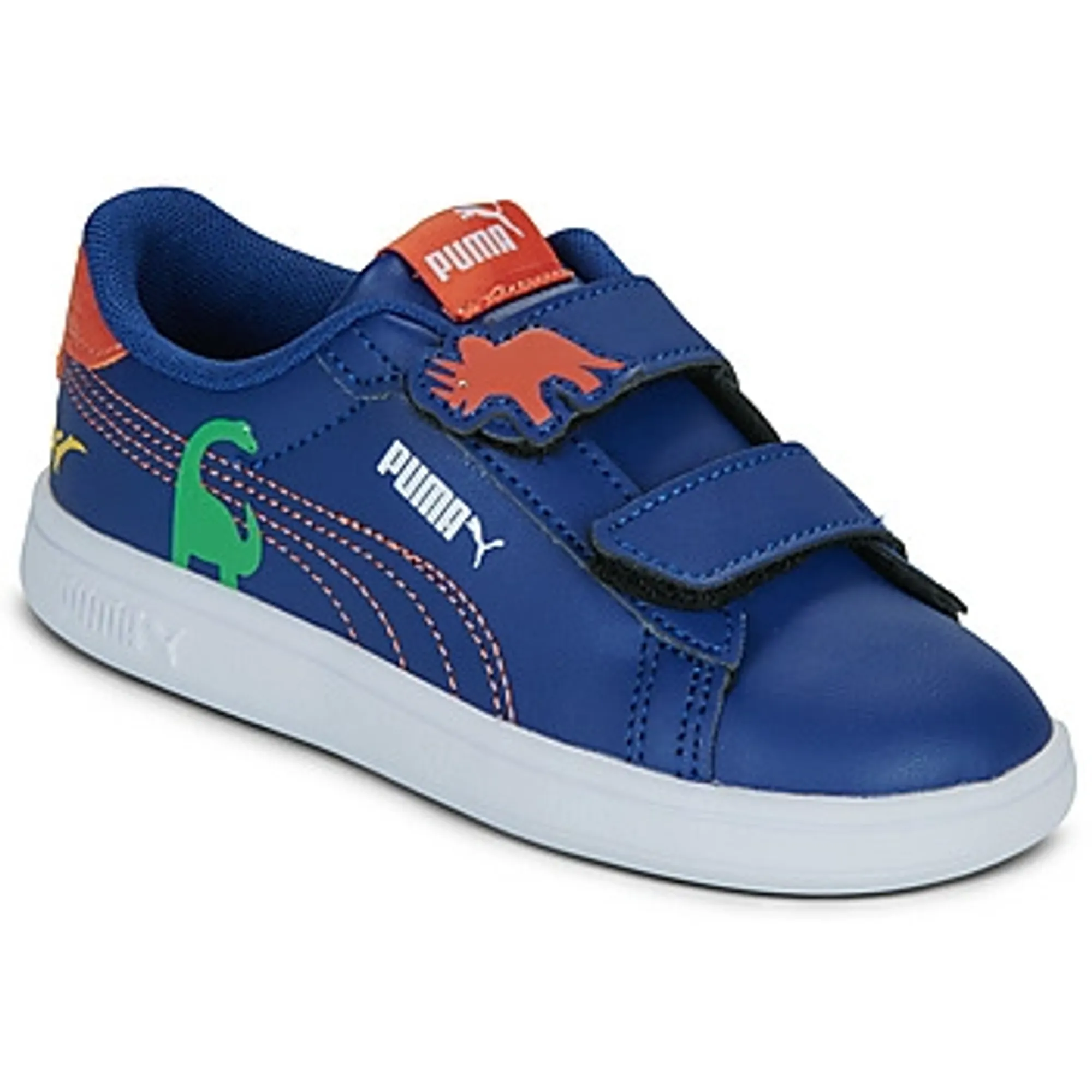 Puma  Puma Smash 3.0 Dino V Inf  boys's Children's Shoes (Trainers) in Blue