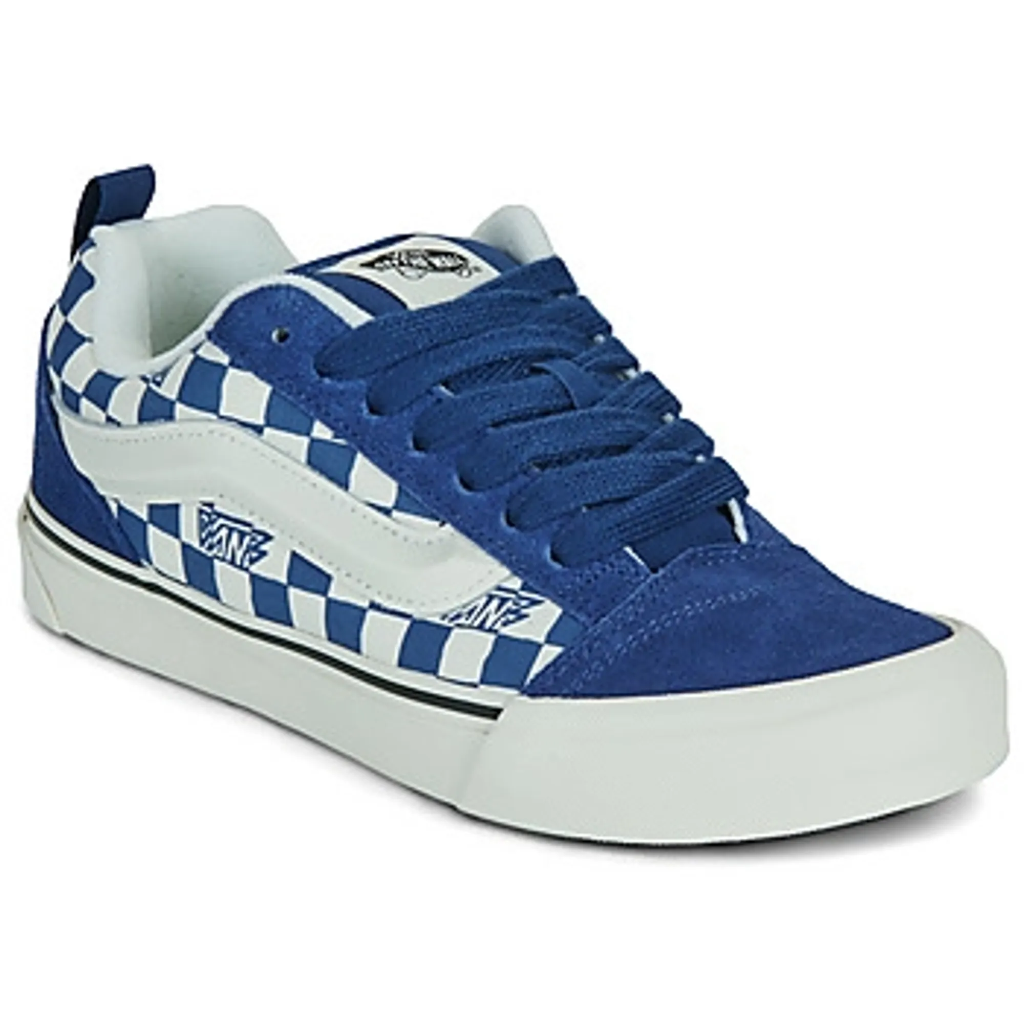 Vans - Knu Skool Geo Check Indigo, Blue