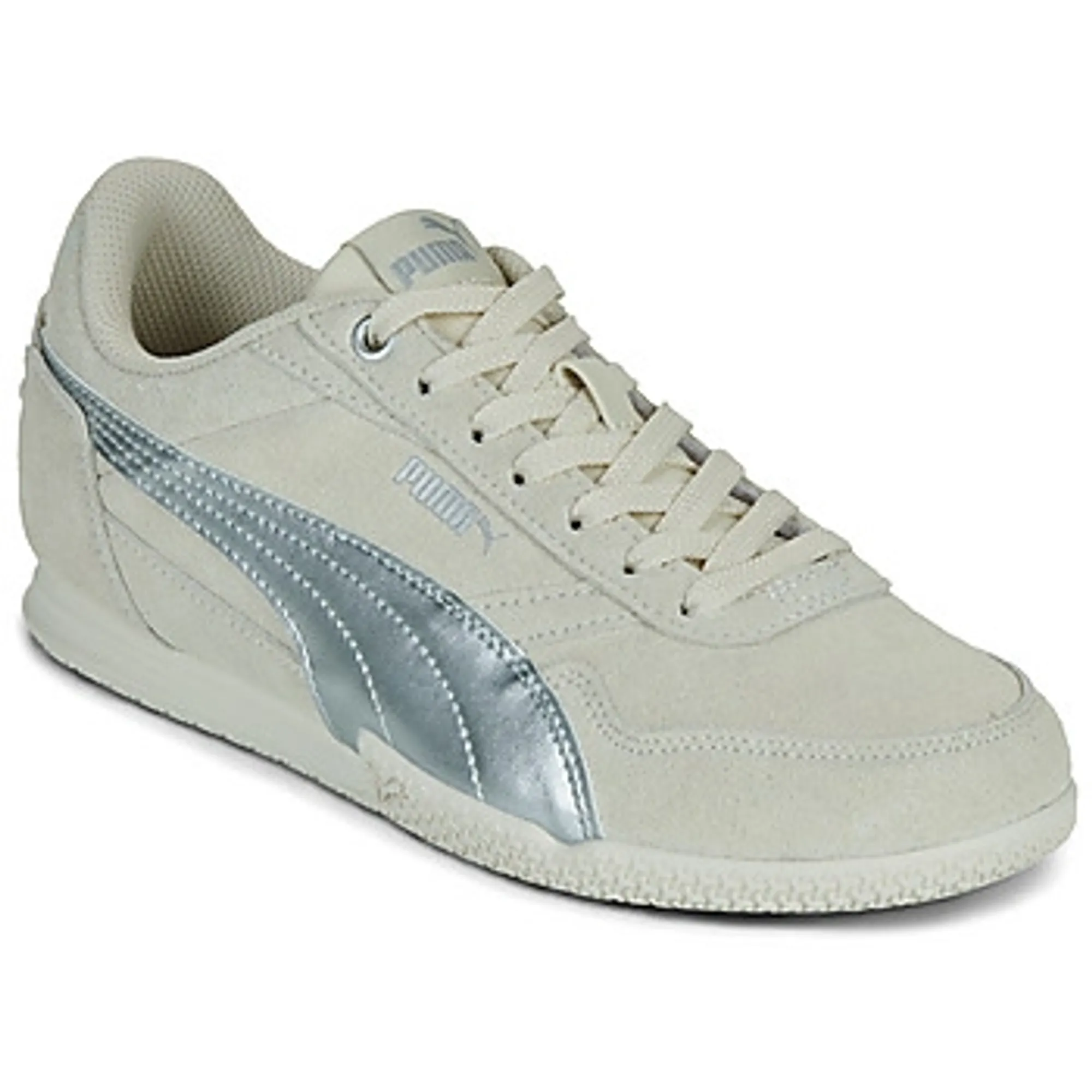 Puma  Bella Donna SD Metallic Jr  girls's Children's Shoes (Trainers) in Beige