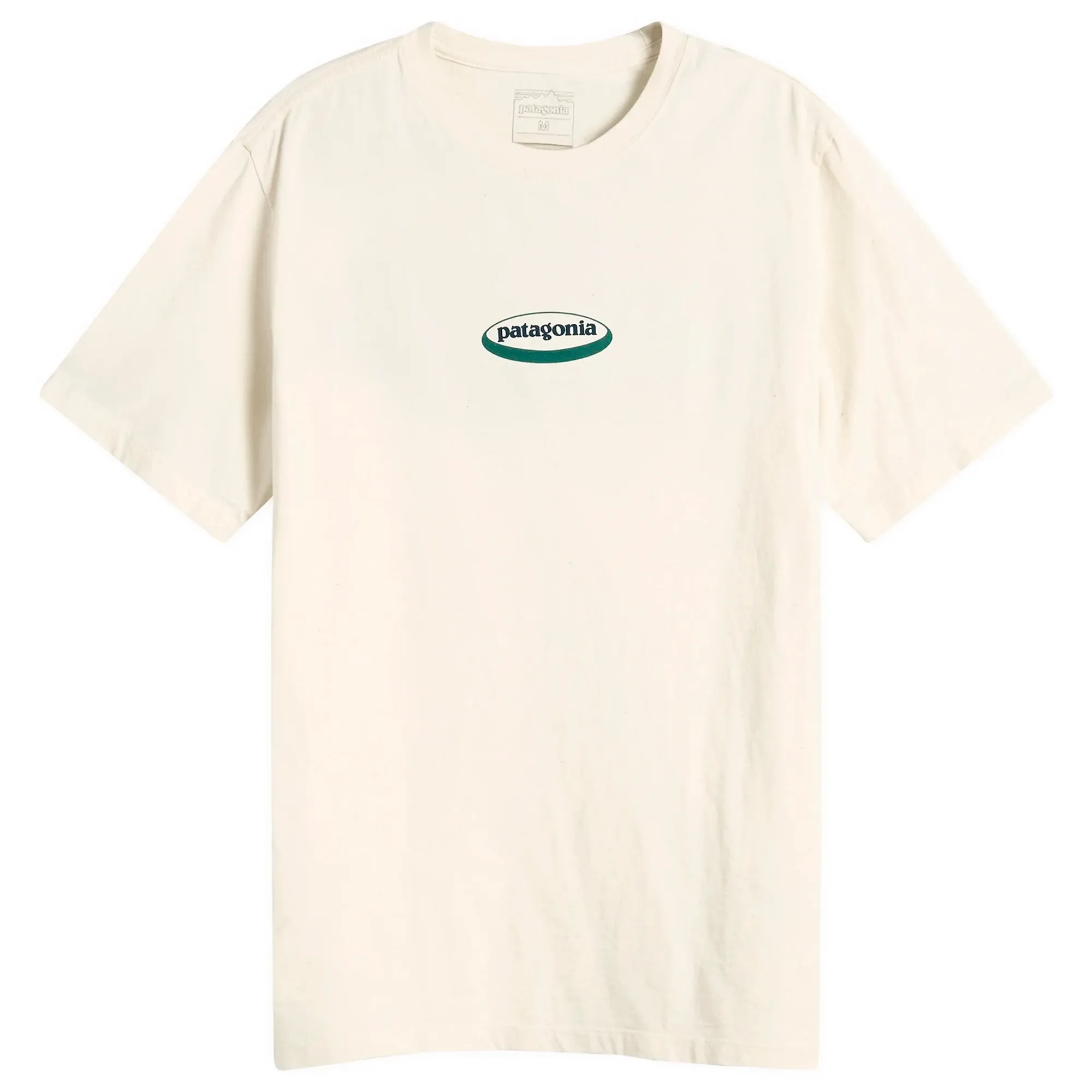Patagonia Men's 95 Oval Logo T-Shirt Undyed Natural