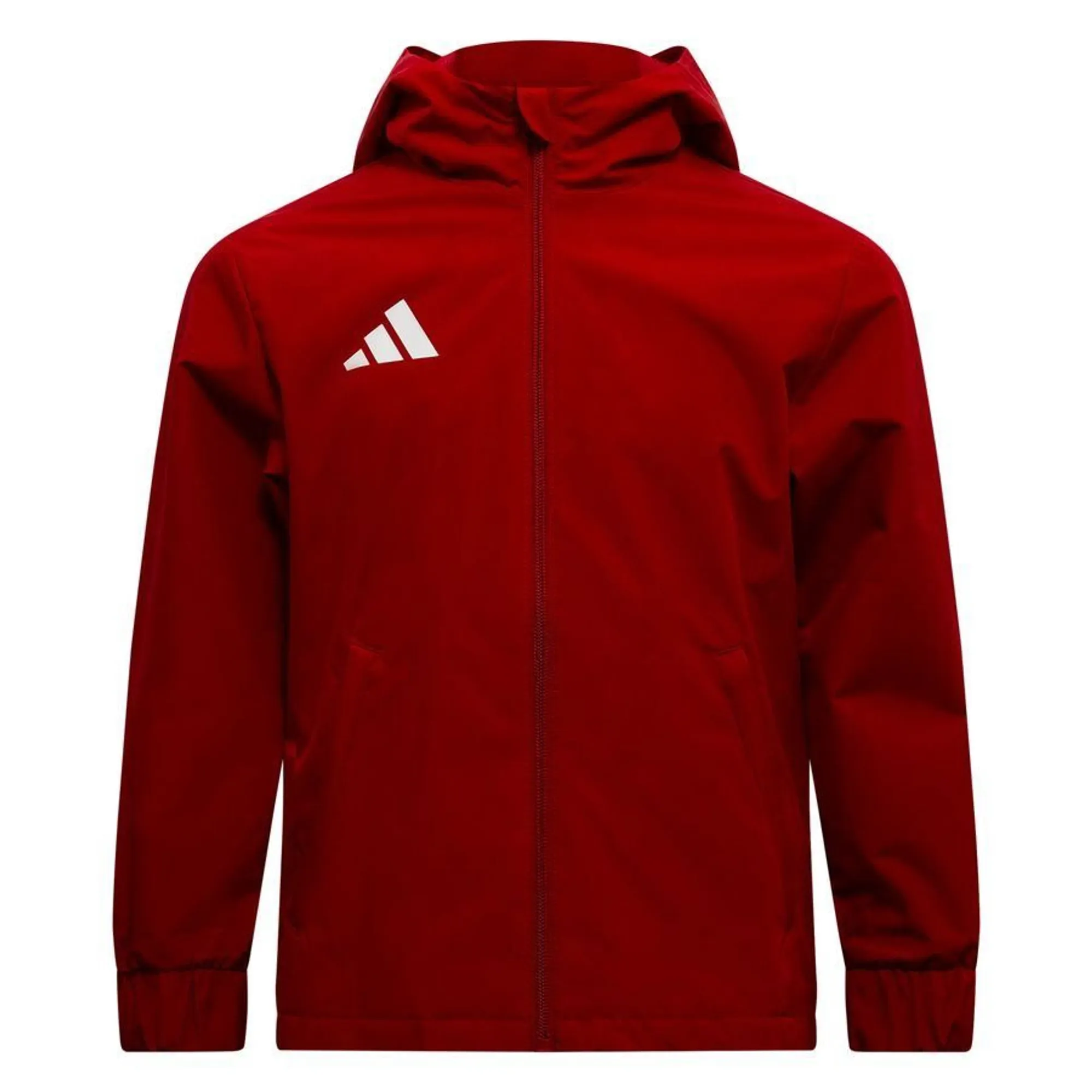 Adidas Jacket All Weather Entrada 26 - ['Red']