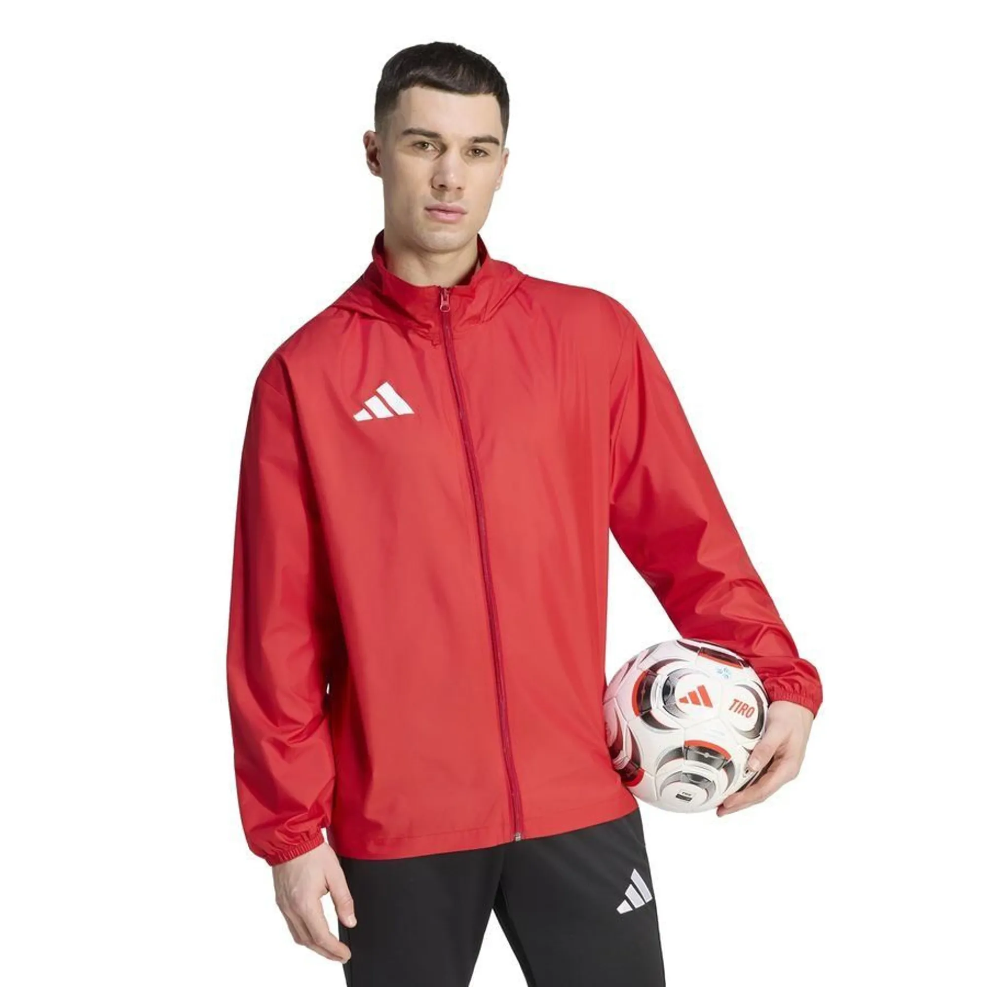 Adidas Jacket Multi Entrada 26 - ['Red']