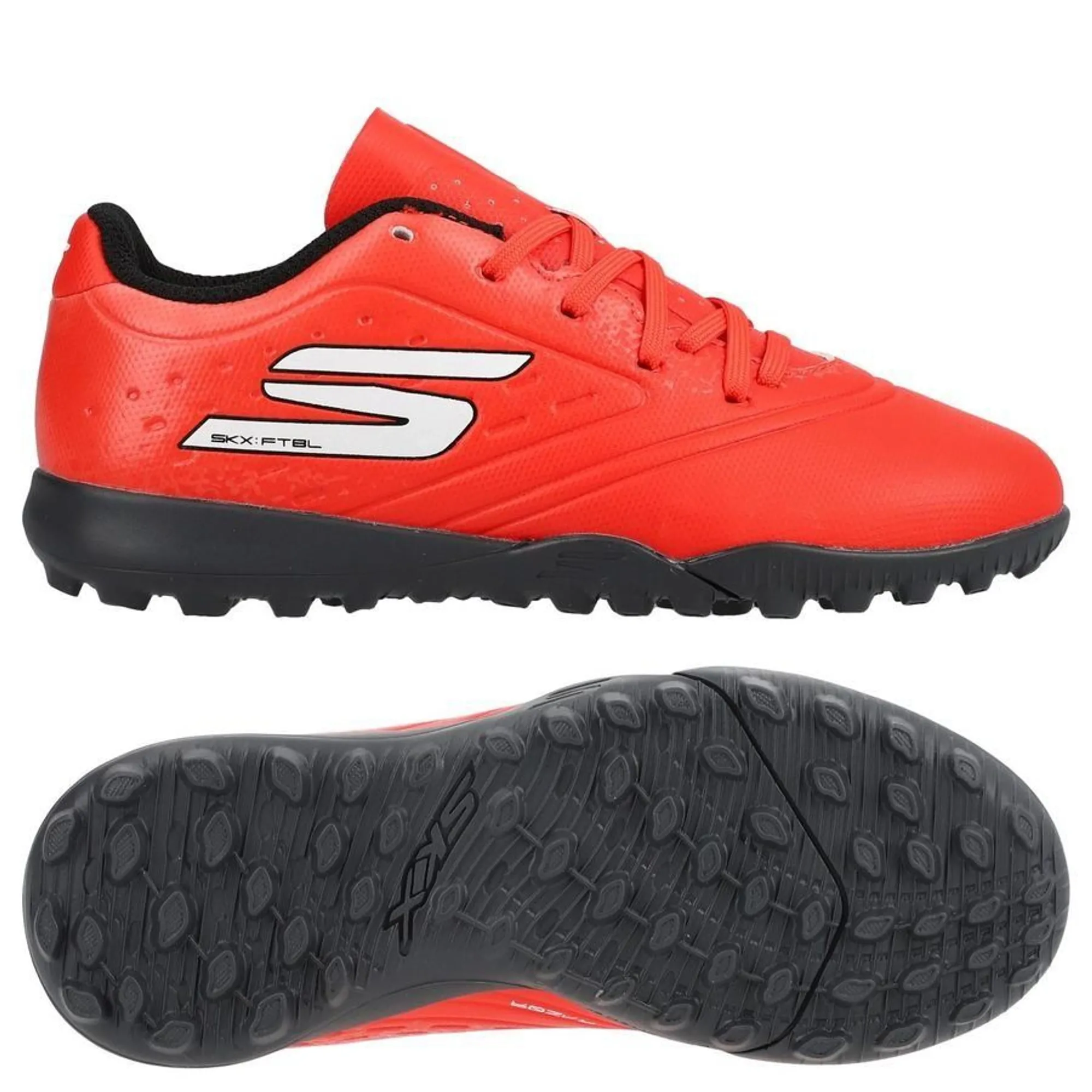 Skechers Razor 1.5 Jr Td TF Sneaker in Red/Black