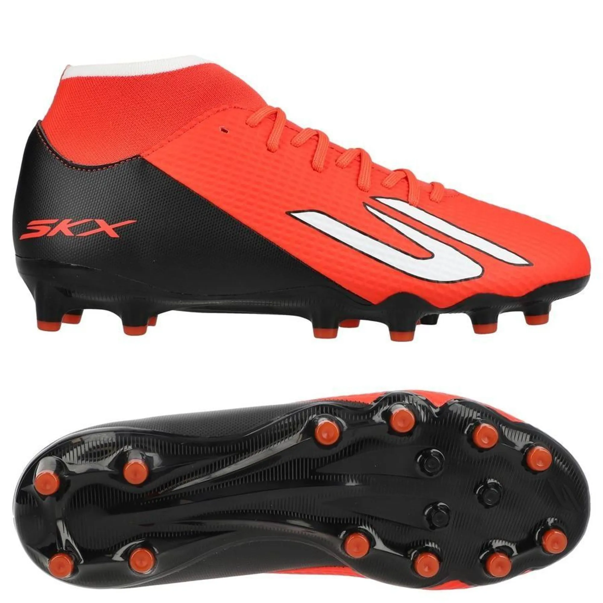 Skechers SKX_2 High Academy AG Shoes in Red/Black