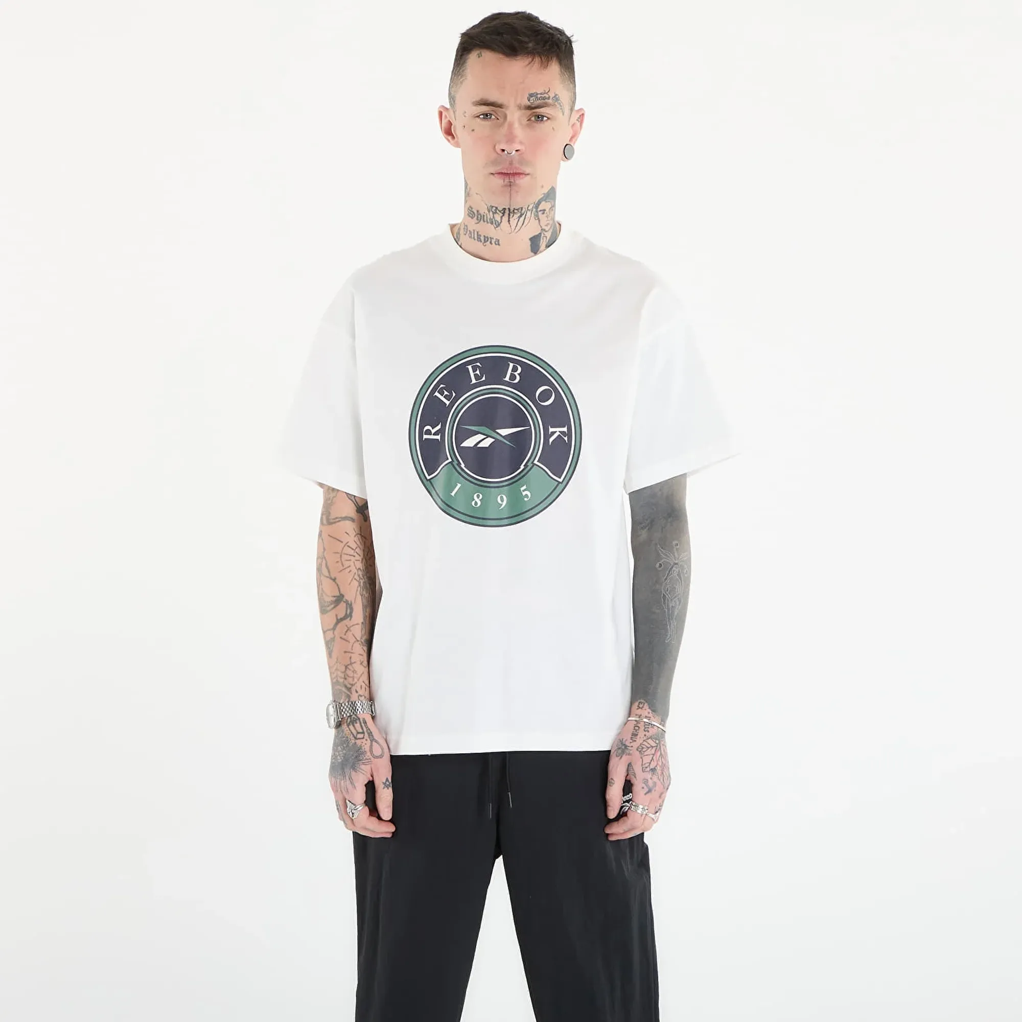 T-Shirt Reebok Lawn Club T-Shirt Chalk M