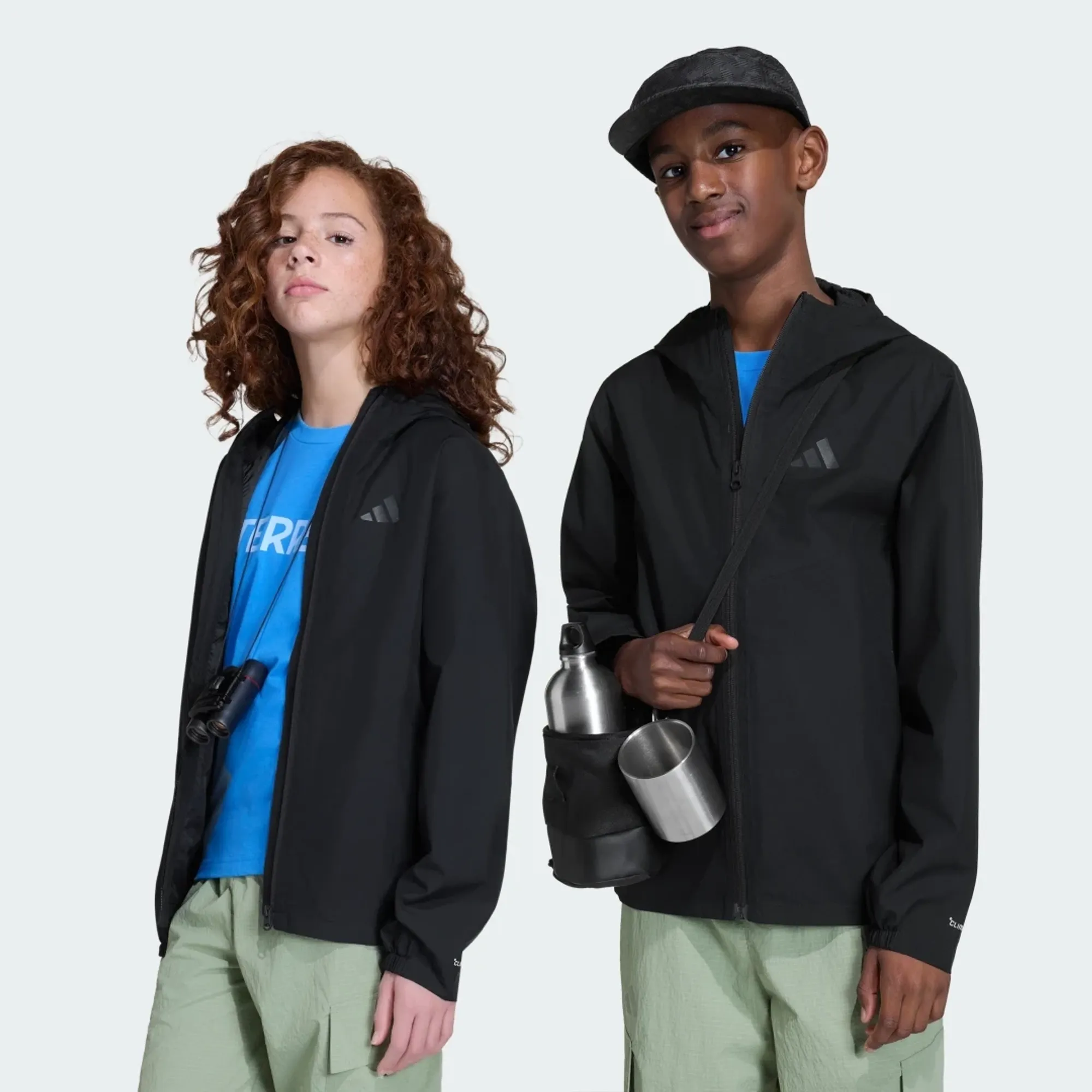 adidas Terrex Kids Multi 2 Layer CLIMAPROOF Rain Jacket