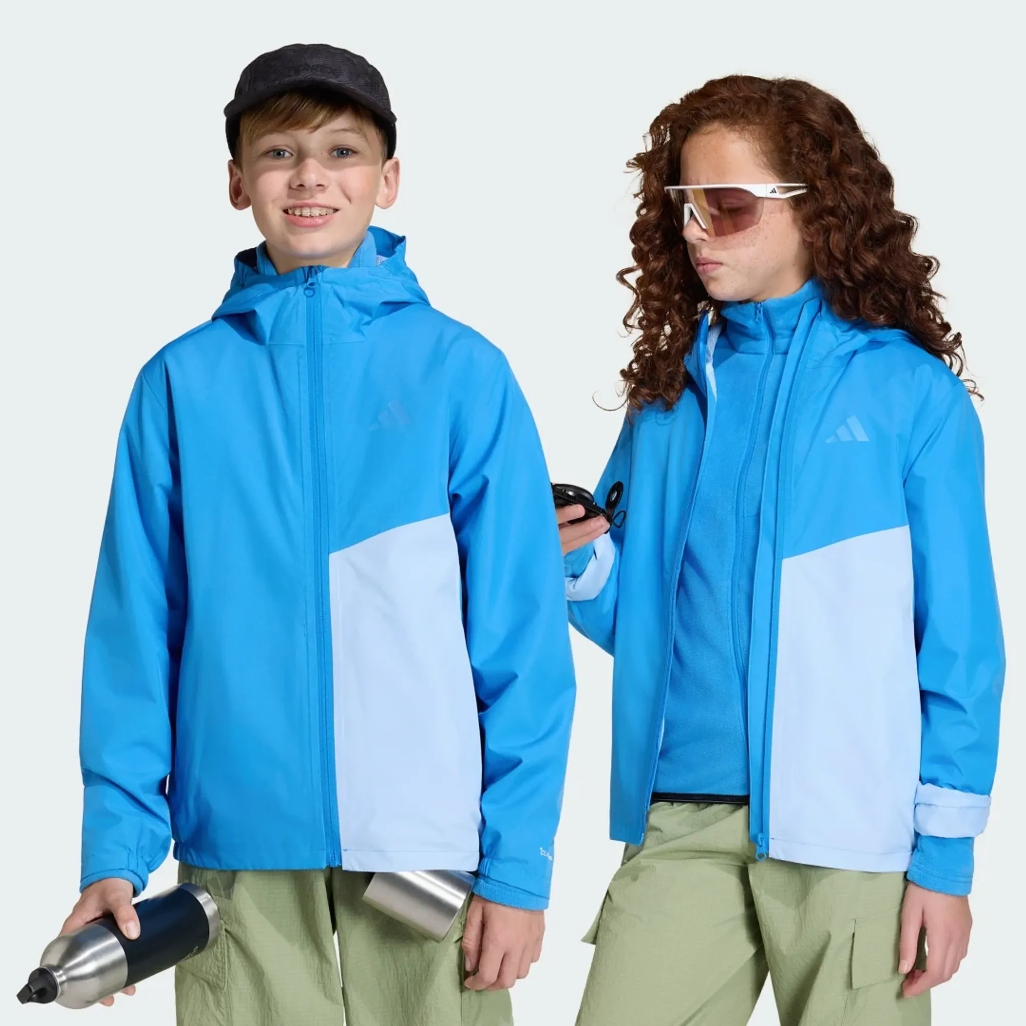adidas Terrex Kids Multi 2 Layer CLIMAPROOF Rain Jacket