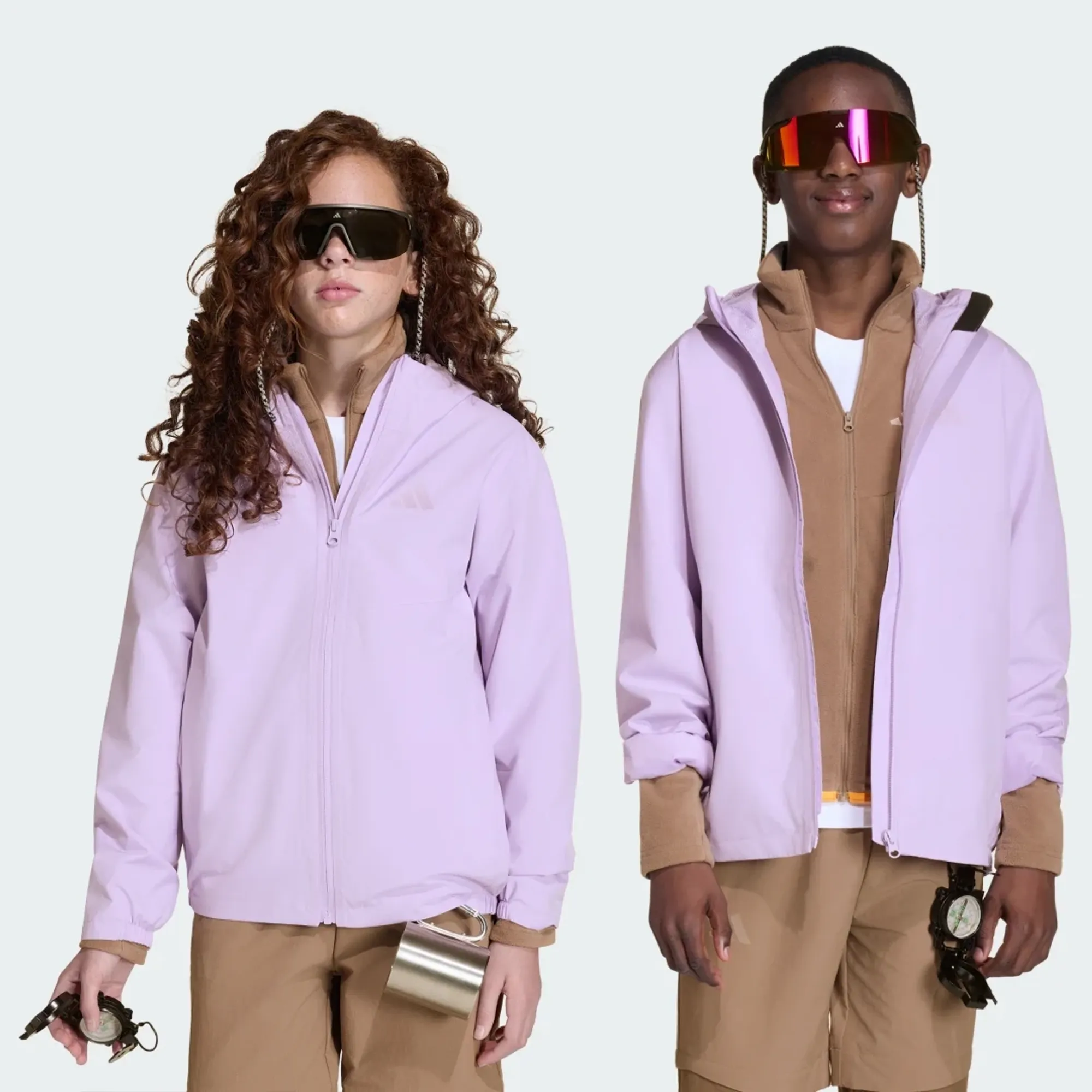 adidas Terrex Kids Multi 2 Layer CLIMAPROOF Rain Jacket