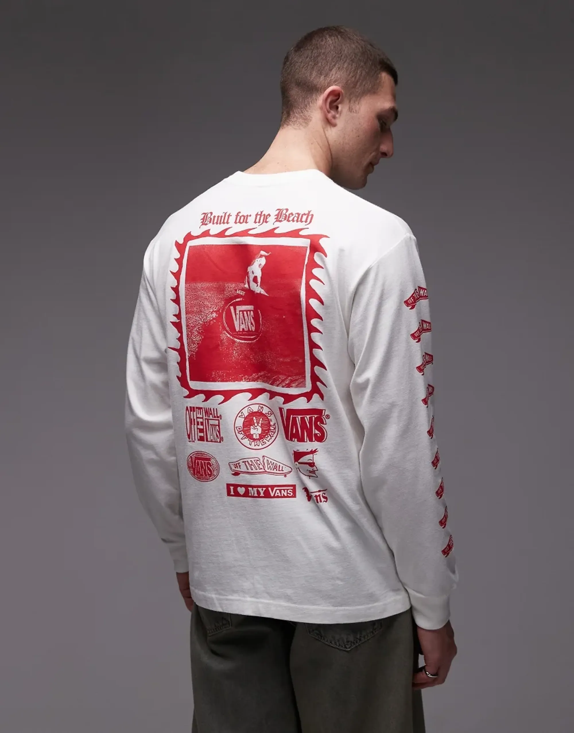 Vans - I Need My Long Sleeve T-Shirt, Man, White